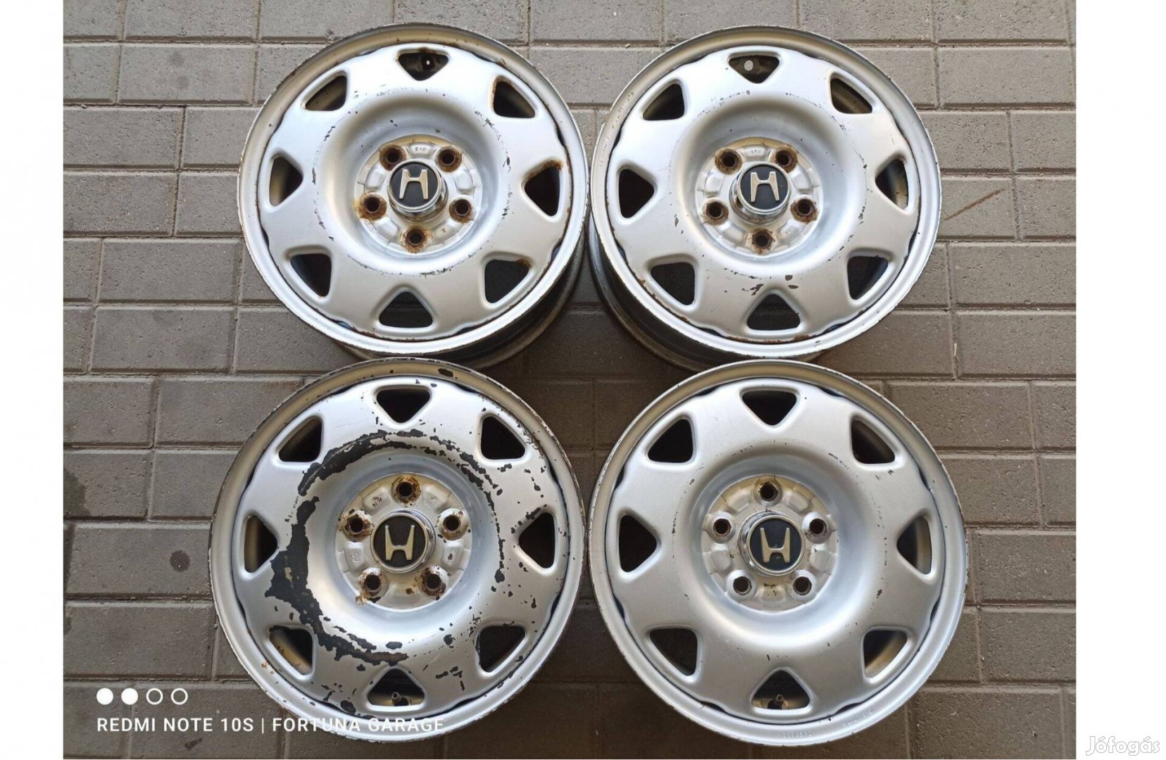 5x114.3 15" Honda CRV használt lemezfelni garnitúra (424)