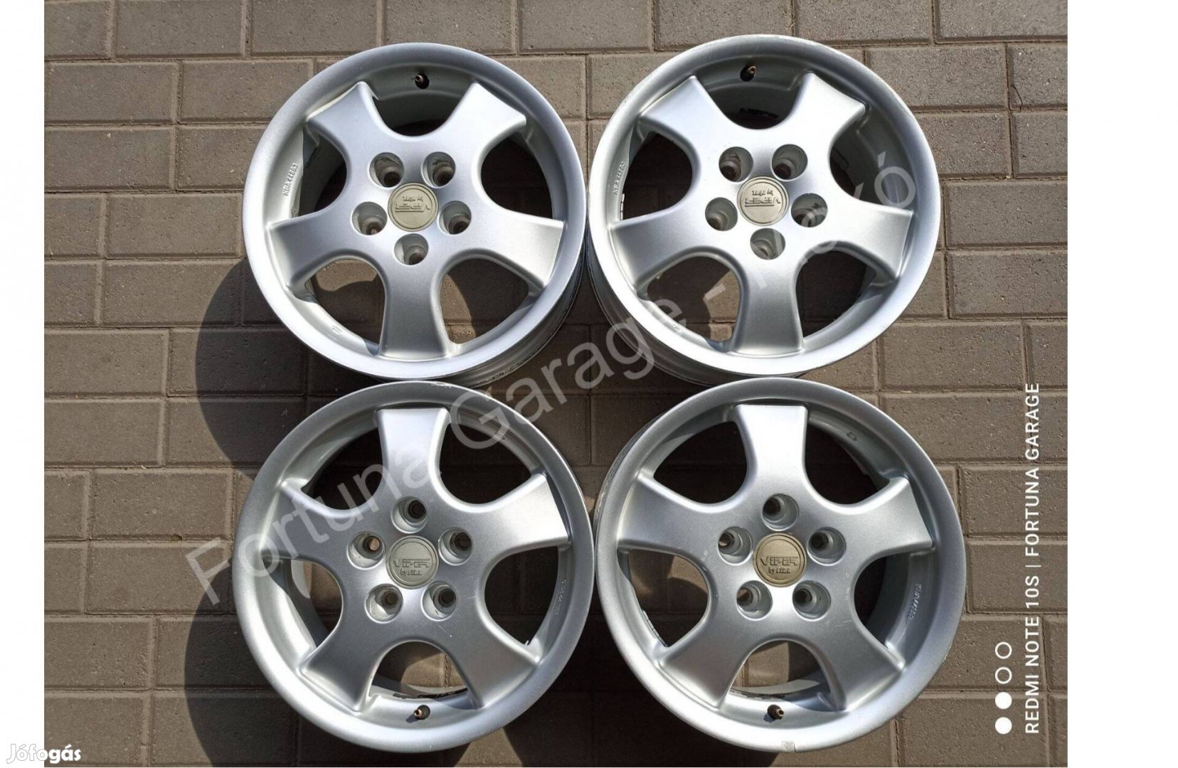 5x114,3 15" Rial 'Viper' használt alufelni garnitúra