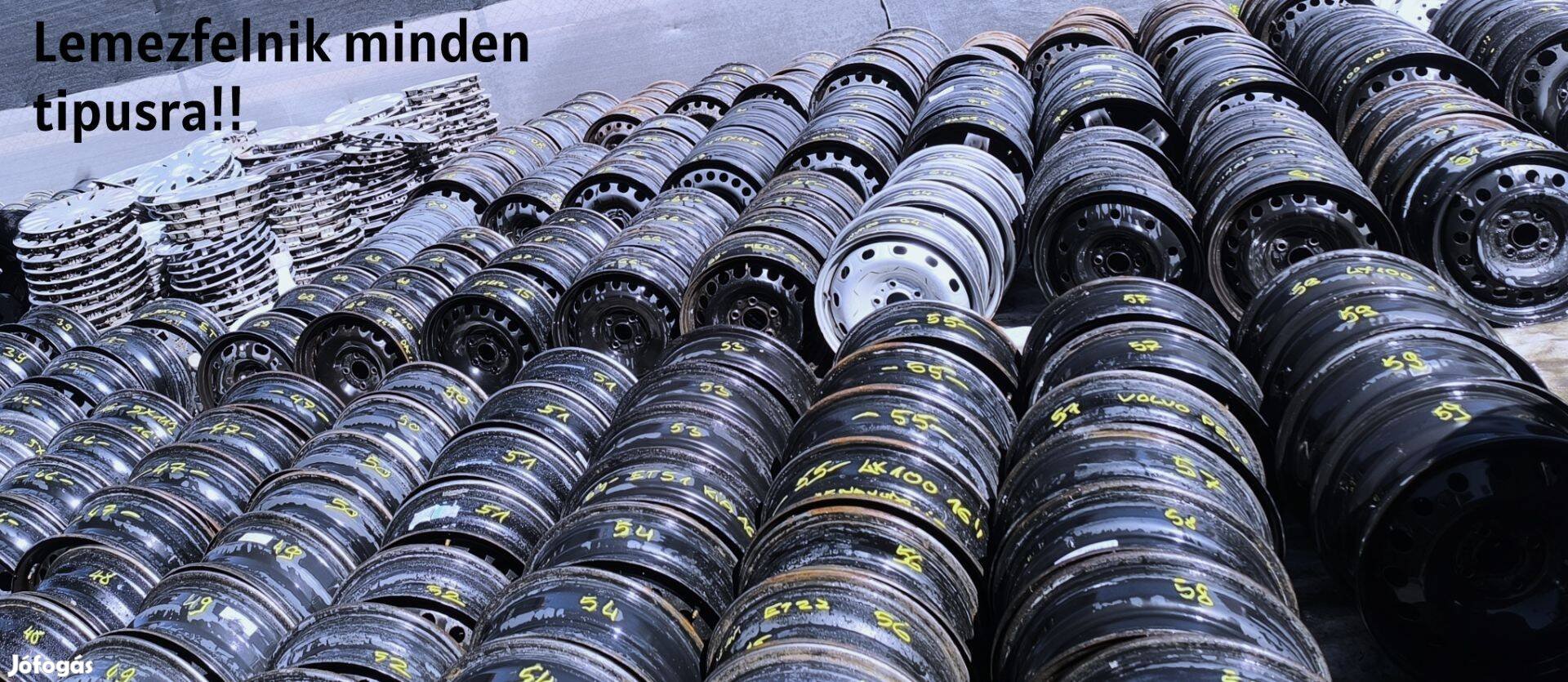 5x114.3 16 Fiat Nissan Renault Opel lemezfelni acélfelni
