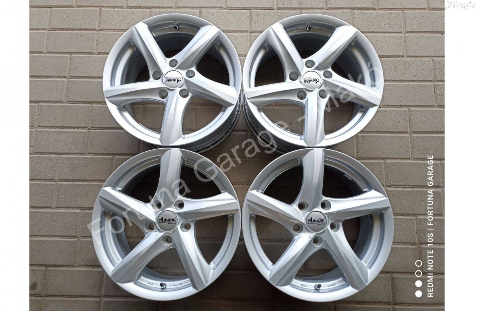 5x114,3 16" Advanti Nepa használt alufelni garnitúra +Tpms (Toyota)