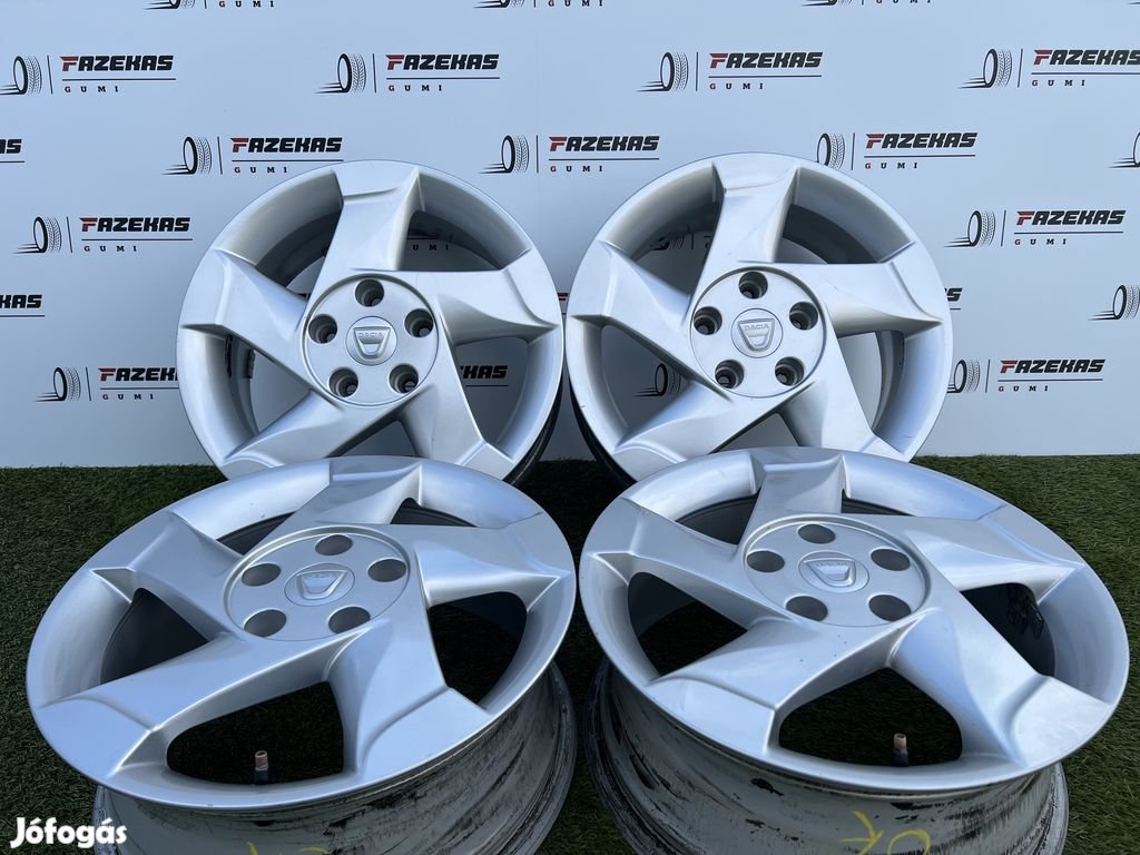 5x114.3 16" Dacia Duster gyári alufelni 6,5Jx16h2 ET50