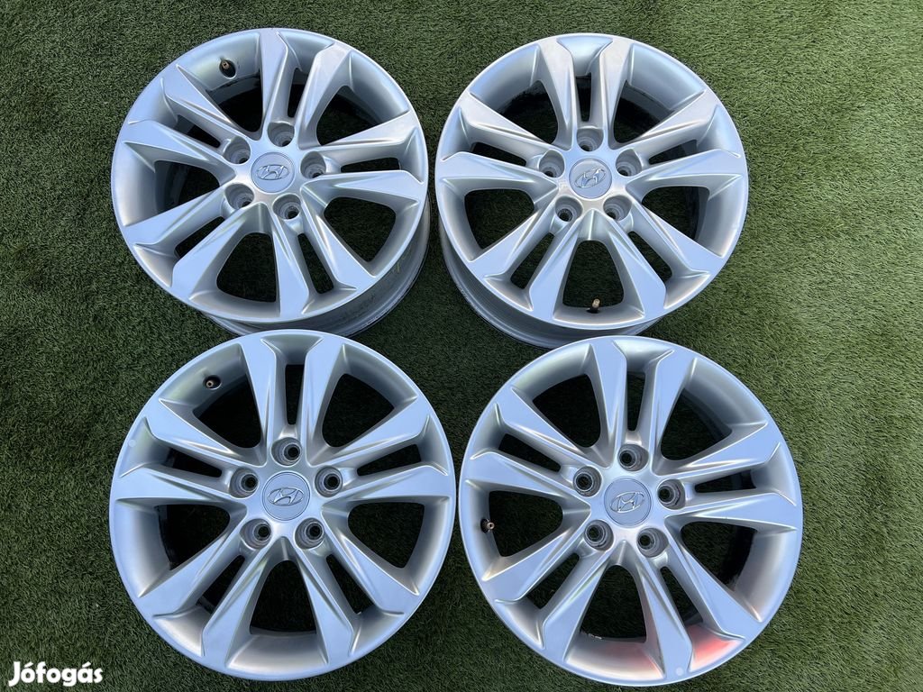 5x114.3 16" Hyundai gyári alufelni 6Jx16h2 ET50