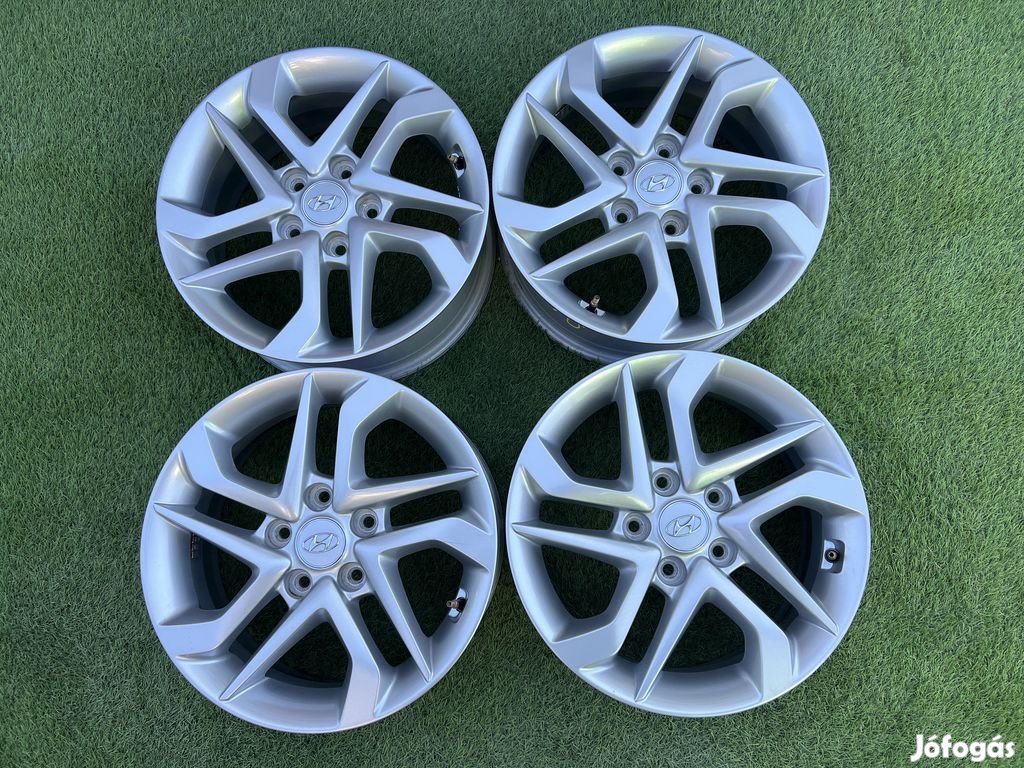 5x114.3 16" Hyundai gyári alufelni + TPMS szenzor 6,5Jx16h2 ET45