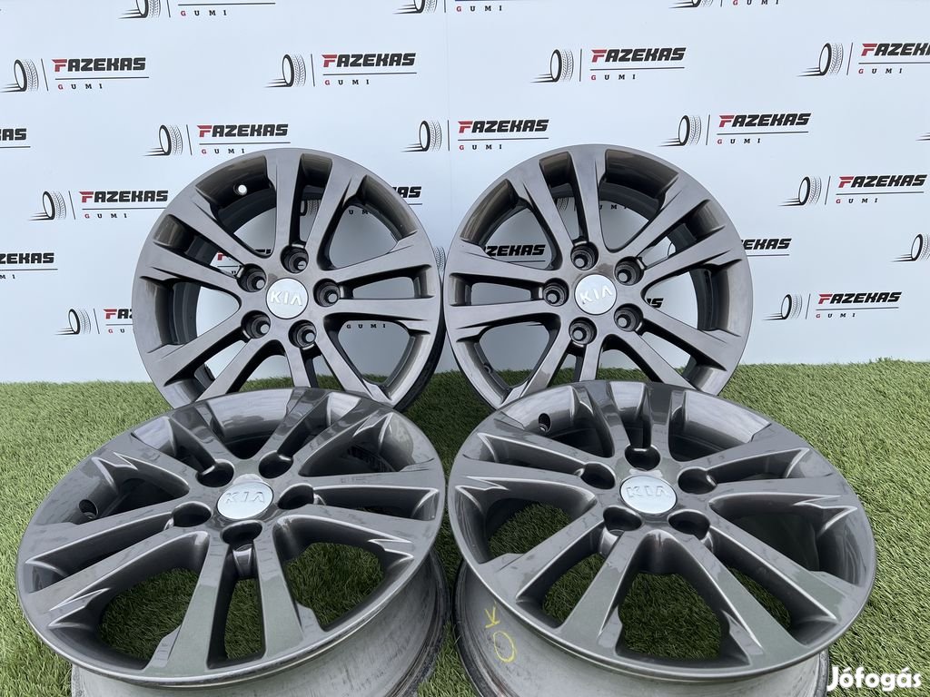5x114.3 16" Kia gyári alufelni 6,5Jx16h2 ET50