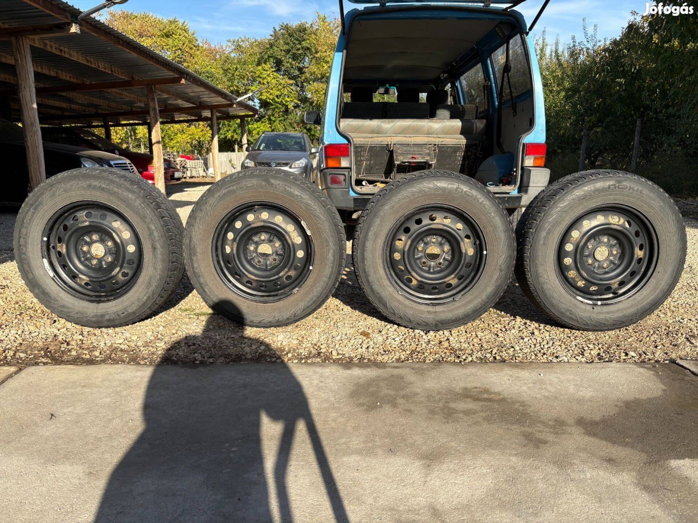 5x114.3 16" lemezfelnik téli gumikkal olcsón