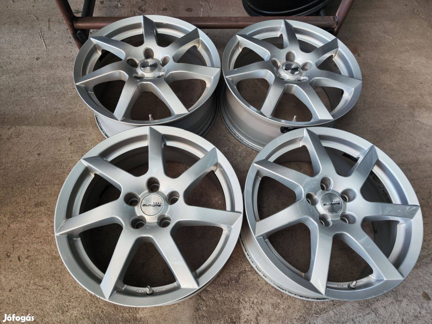 5x114,3 17" Aluett +KIA Cerato Tpms Alufelni Felni 90Garage #410