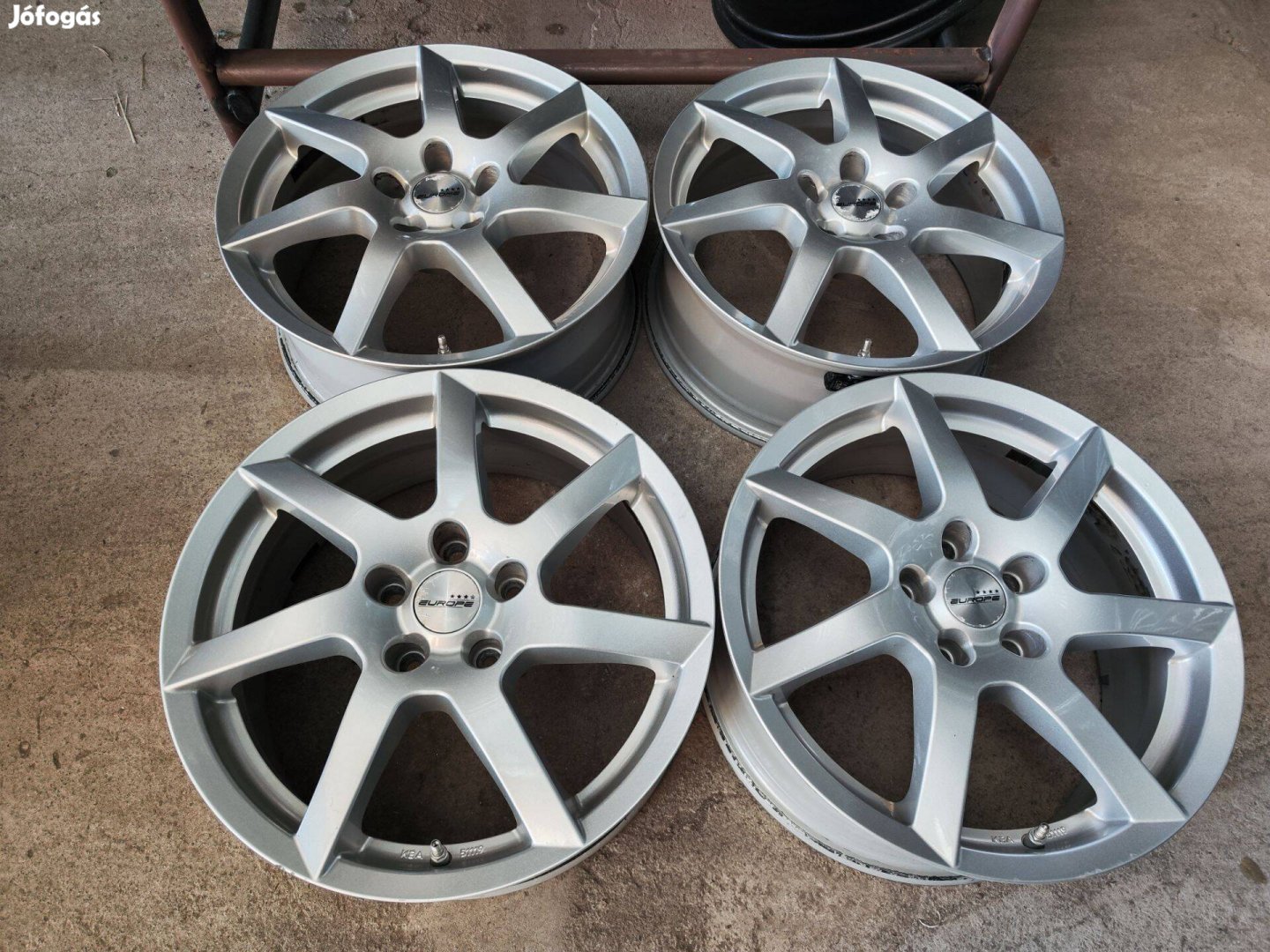 5x114,3 17" Aluett +KIA Cerato Tpms Alufelni Felni 90Garage #410