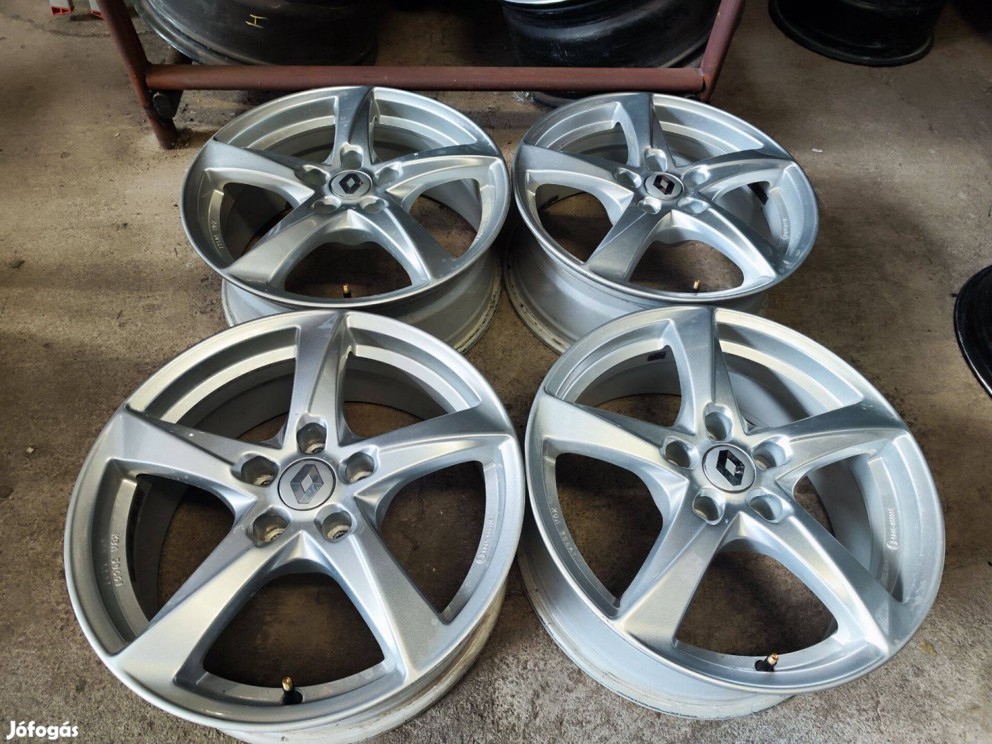 5x114,3 17" Brock Alufelni +Renault Tpms Felni 90Garage #1190