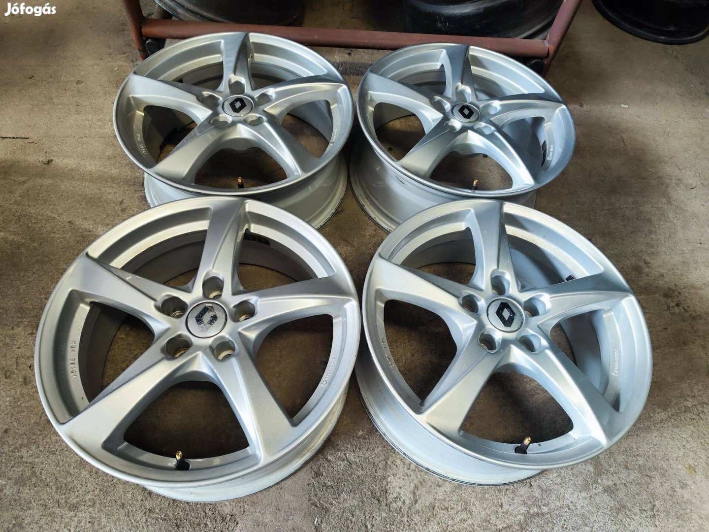 5x114,3 17" Brock Alufelni +Renault Tpms Felni 90Garage #1191
