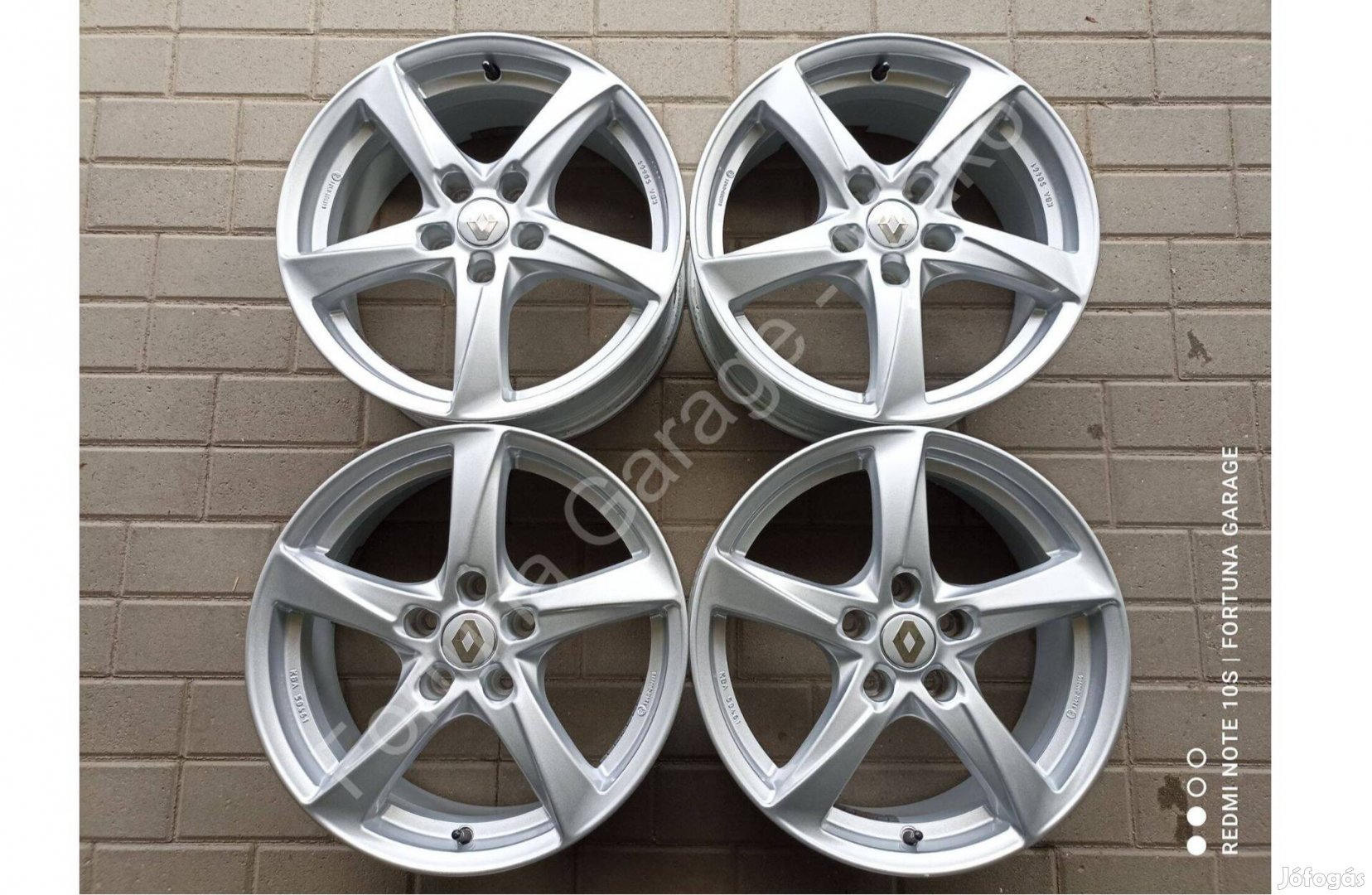 5x114,3 17" Brock RC30 újszerű alufelni garnitúra +Tpms (4)