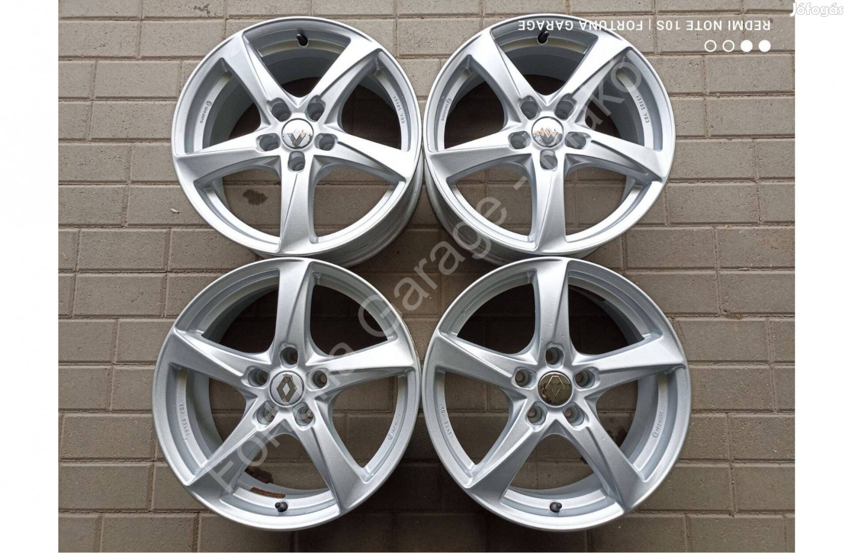 5x114,3 17" Brock RC30 újszerű alufelni garnitúra +Tpms (6)