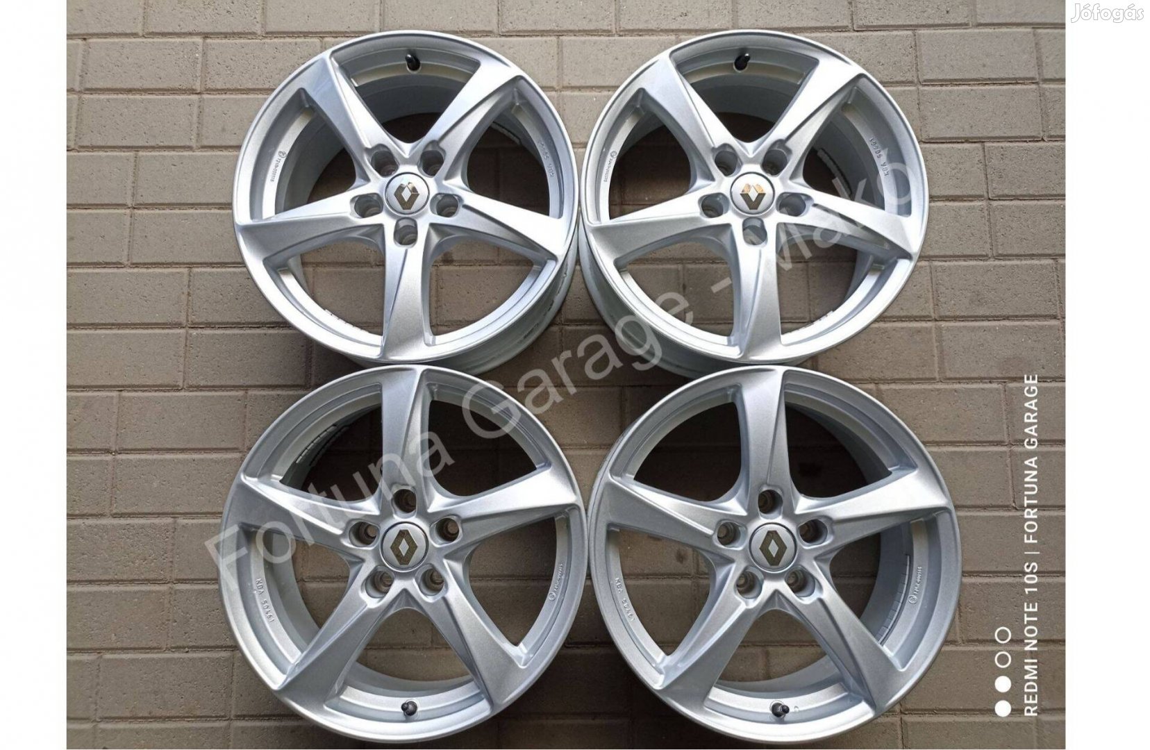 5x114,3 17" Brock RC30 újszerű alufelni garnitúra +Tpms (8)