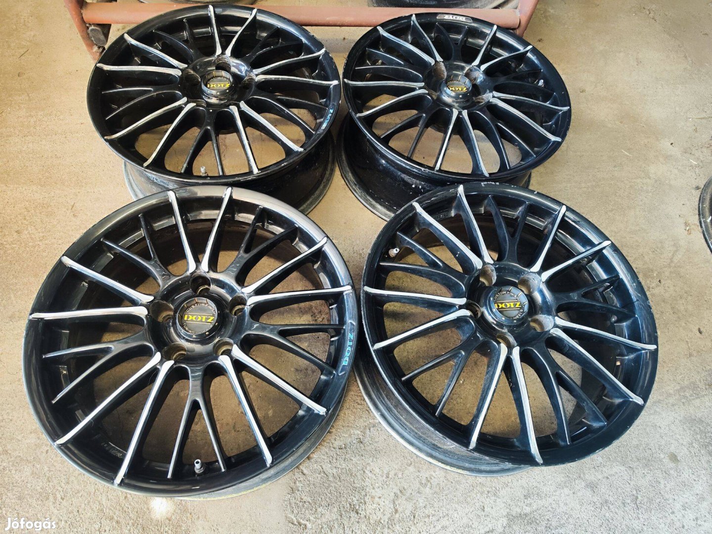 5x114,3 17" Dotz Alufelni Felni 90Garage #716