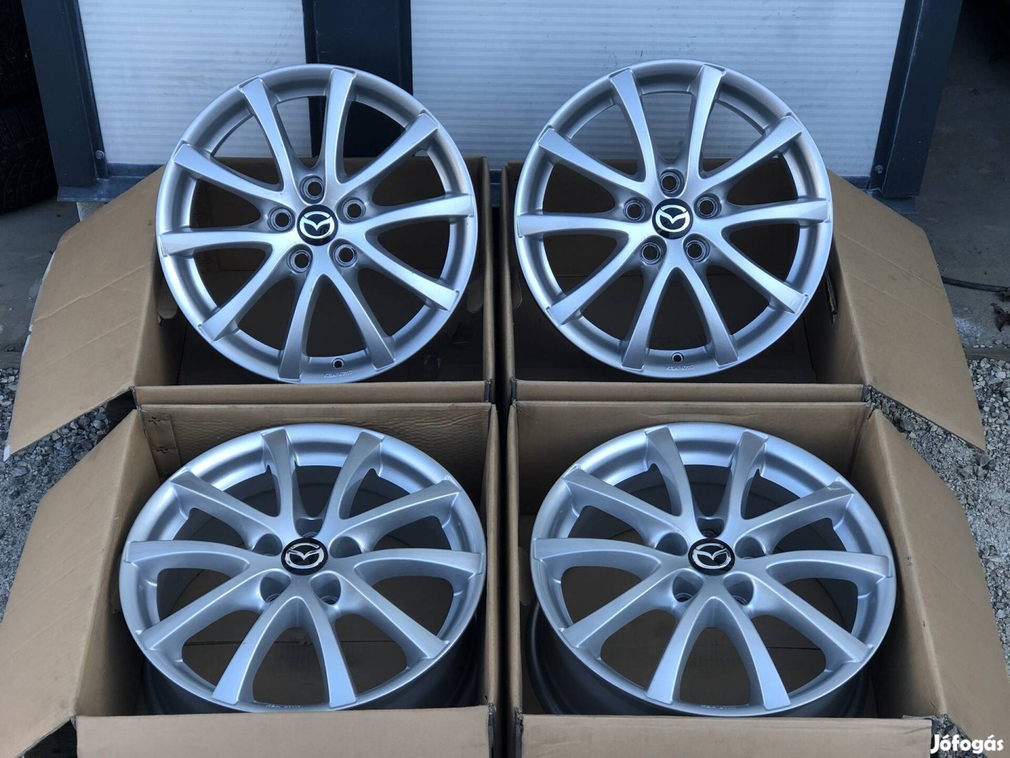 5x114.3 17" Gyári Mazda Alufelni 17 col