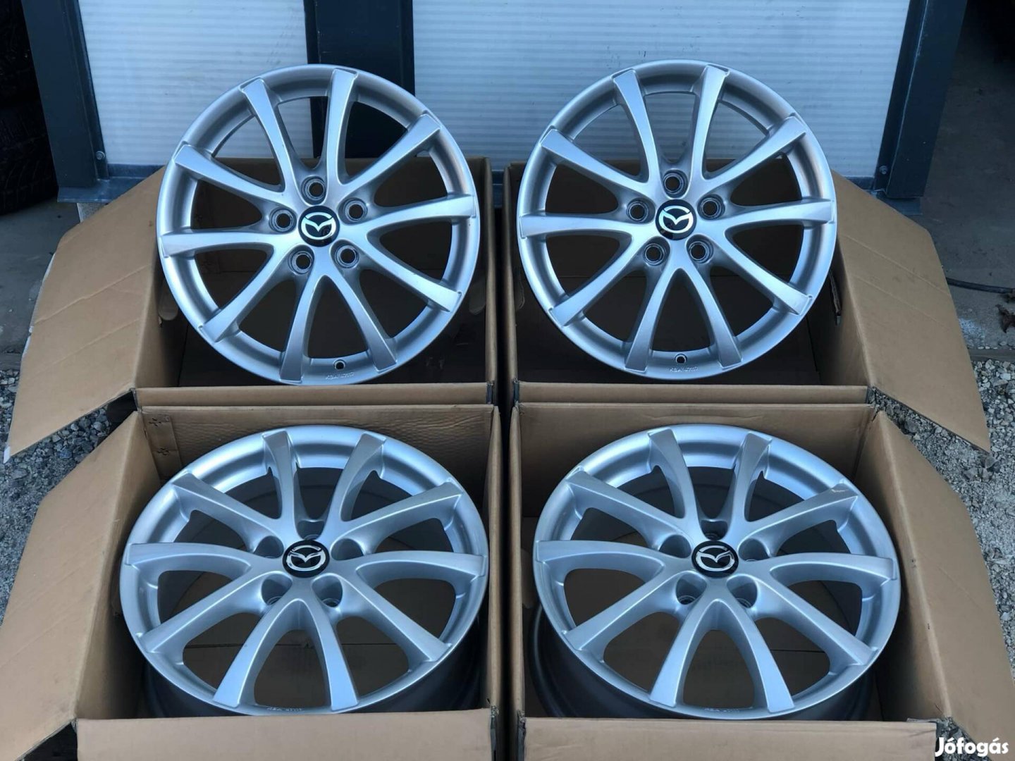 5x114.3 17" Gyári Mazda Alufelni 17 col 