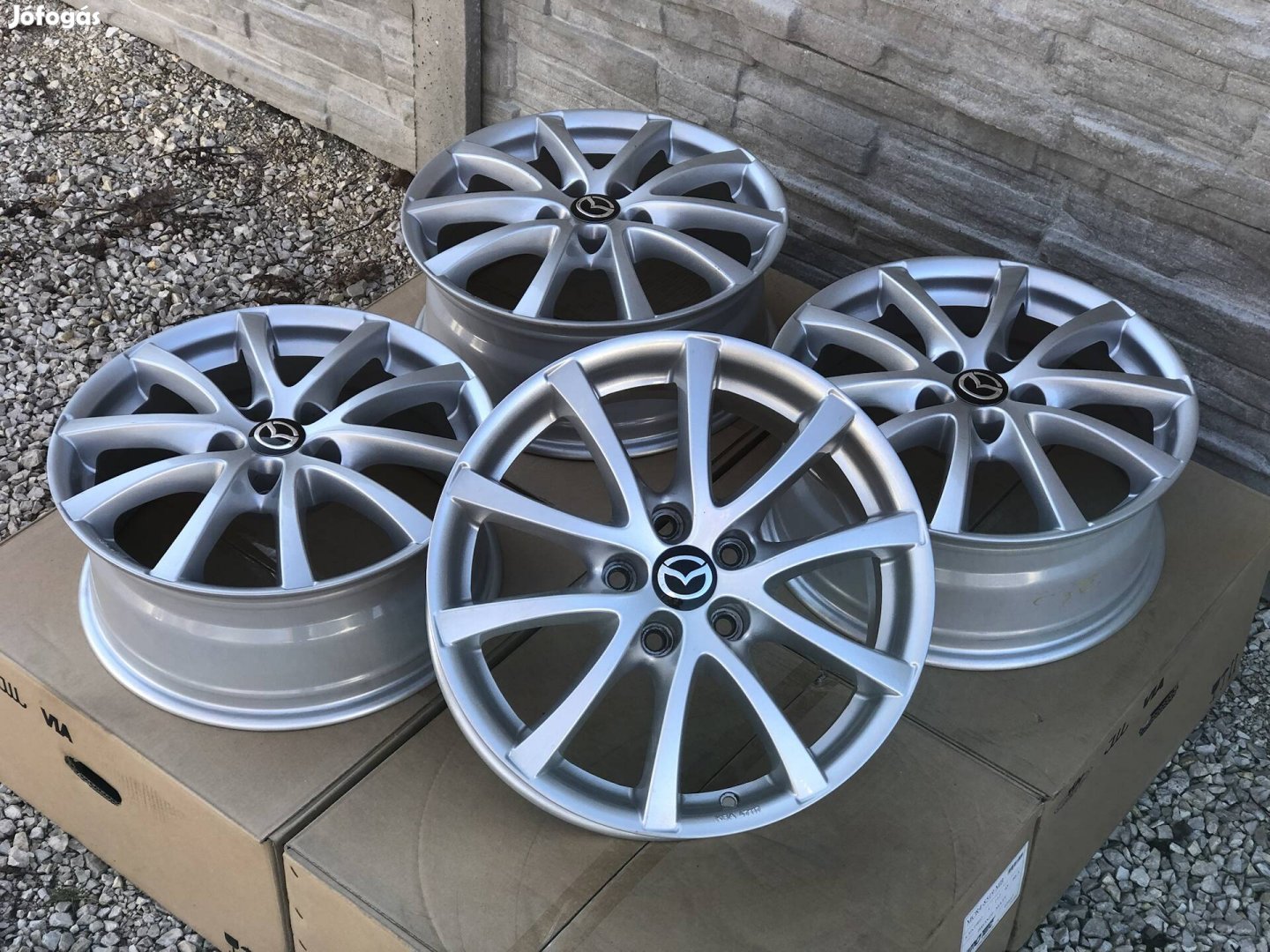 5x114.3 17" Gyári Mazda Alufelni 17 col 