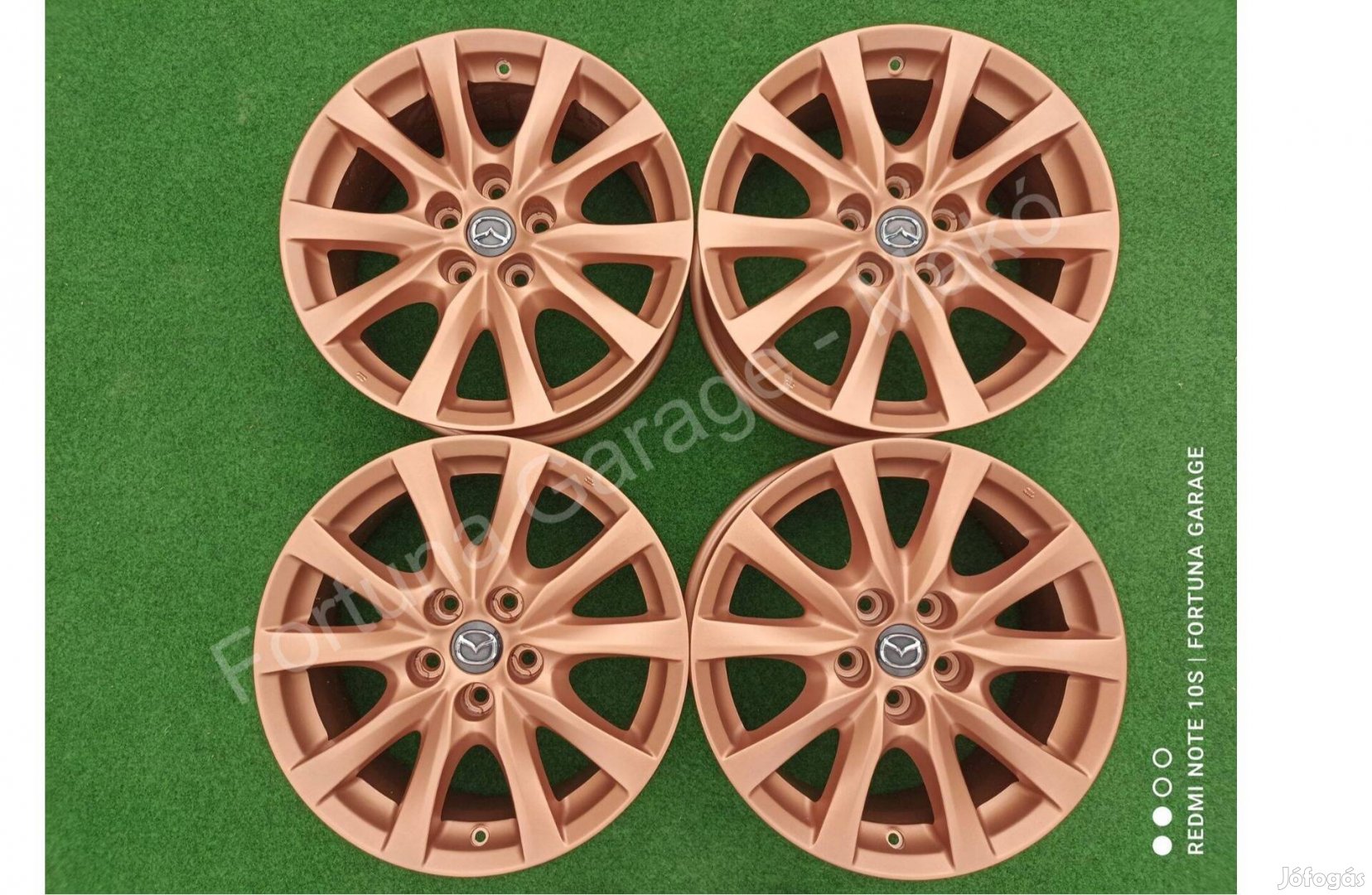 5x114,3 17" Mazda felújított alufelni garnitúra