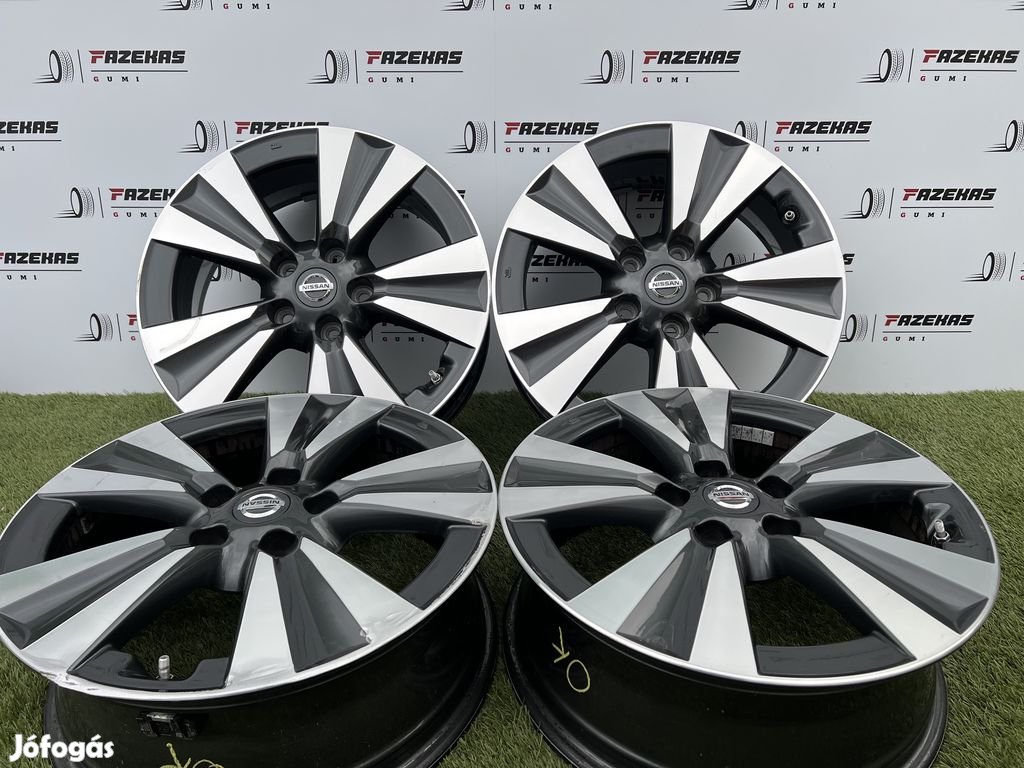 5x114.3 17" Nissan gyári alufelni + TPMS szenzor 6,5Jx17h2 ET45