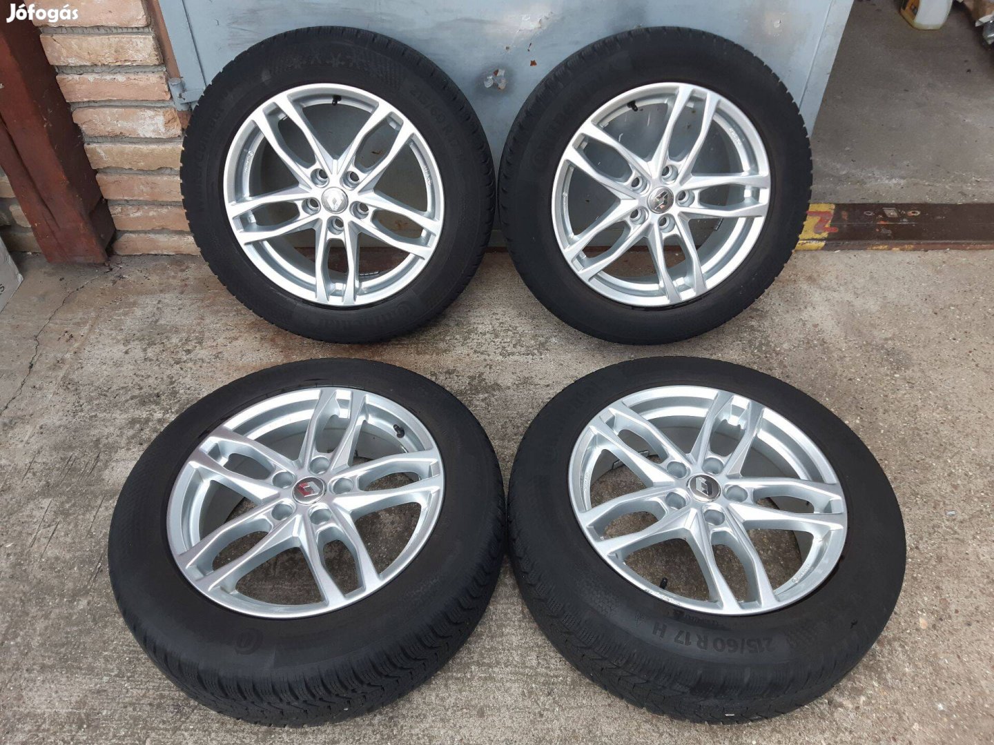 5x114,3 17" Renault Arkana, Captur SUV, Kadjar