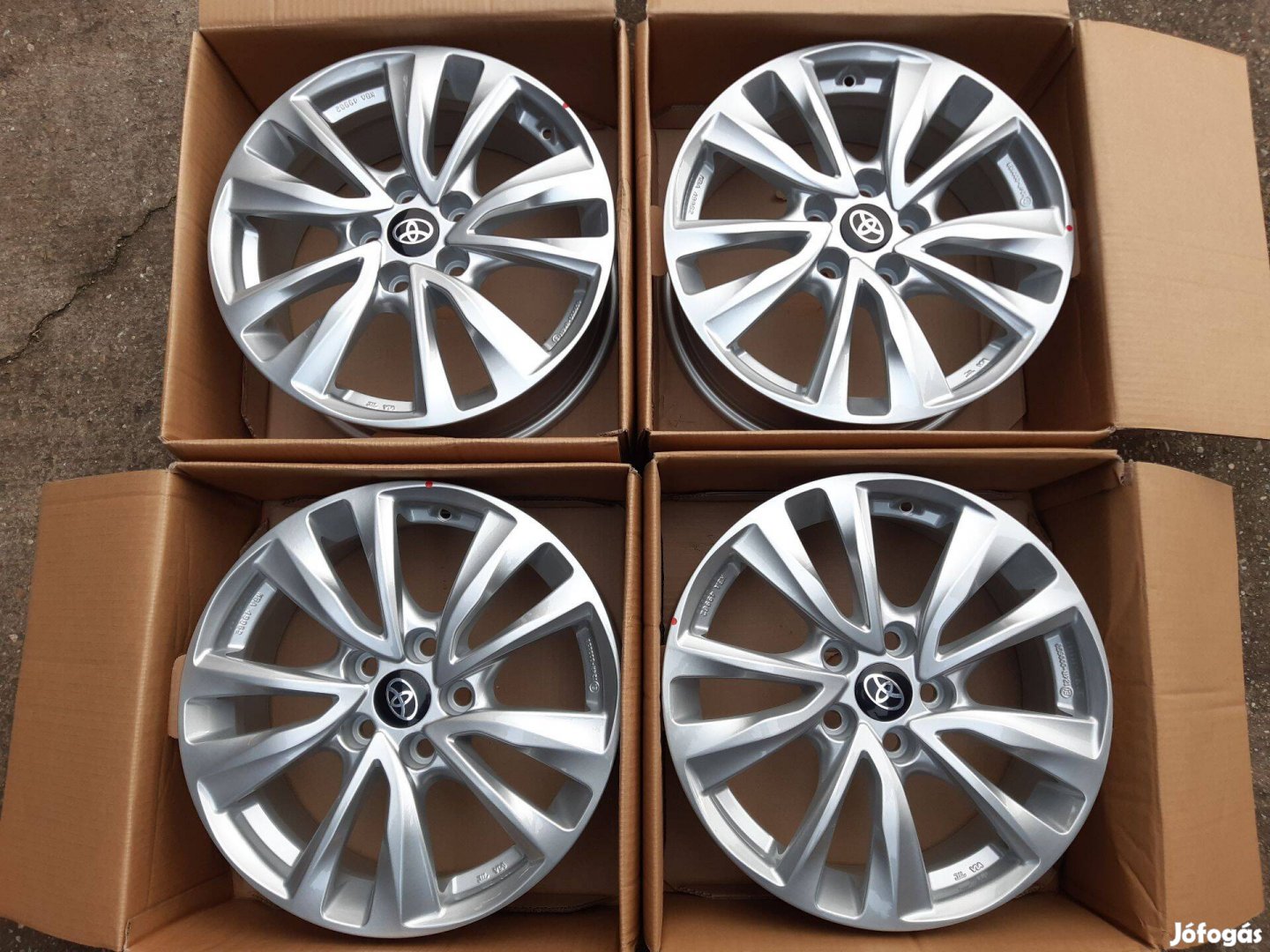 5x114,3 17" Toyota , Suzuki -új alufelnik