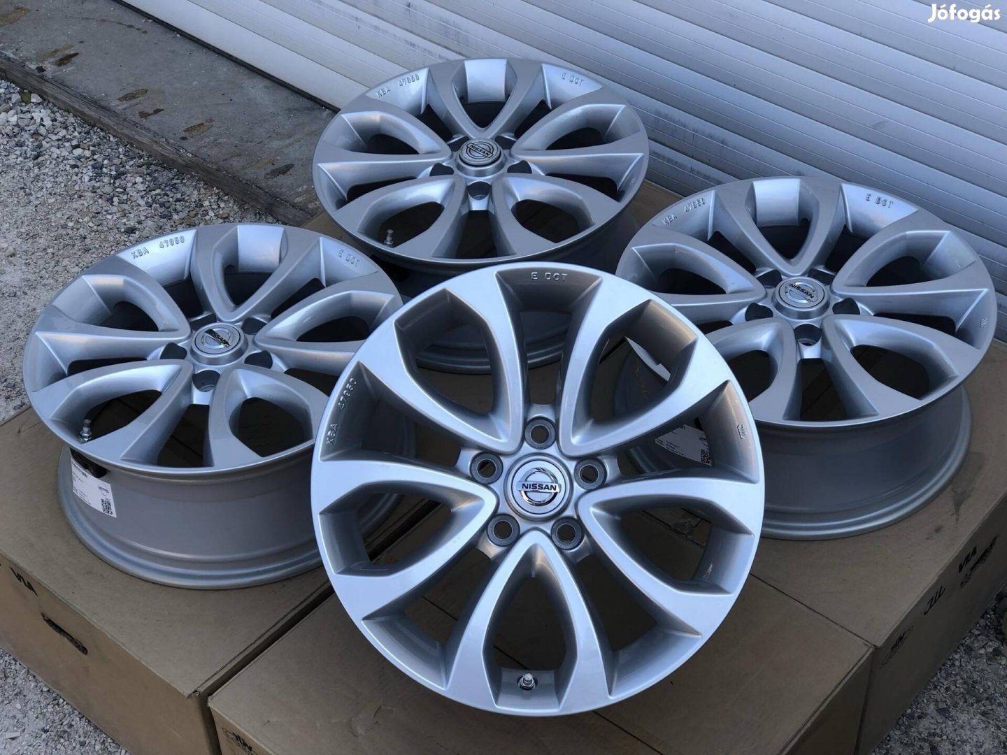 5x114.3 17" Új Nissan Alufelni 17 col 