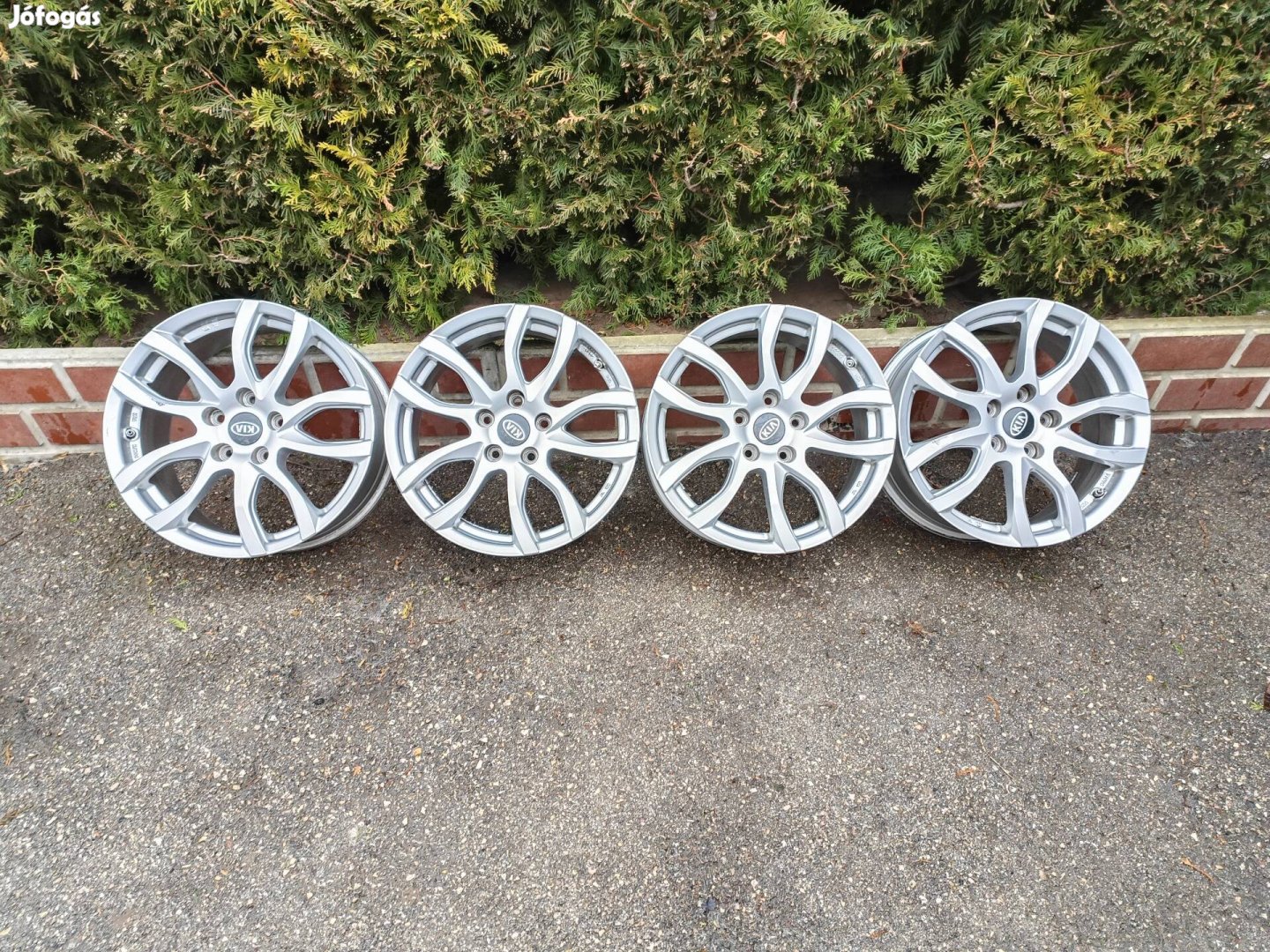 5x114,3 17 / 17" Kia / Hyundai alufelni, szenzorok