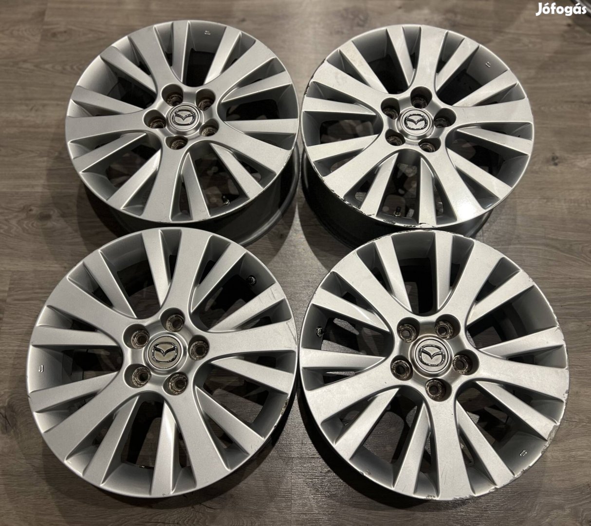 5x114.3 17 coll gyári Mazda 6 alufelni szett 