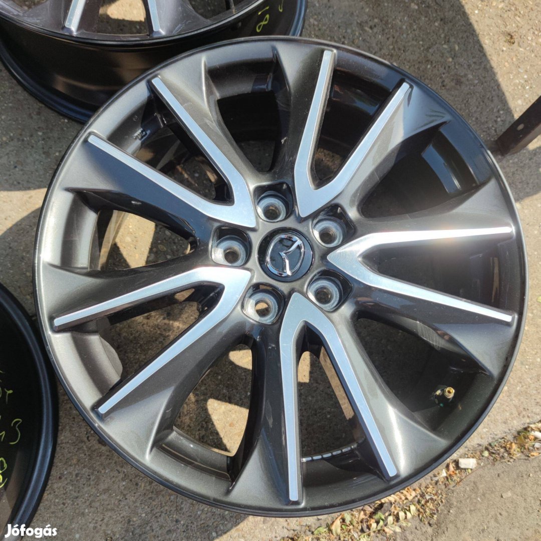 5x114,3 18 Gyári Mazda polír alufelni 155000ft a 4db/73/