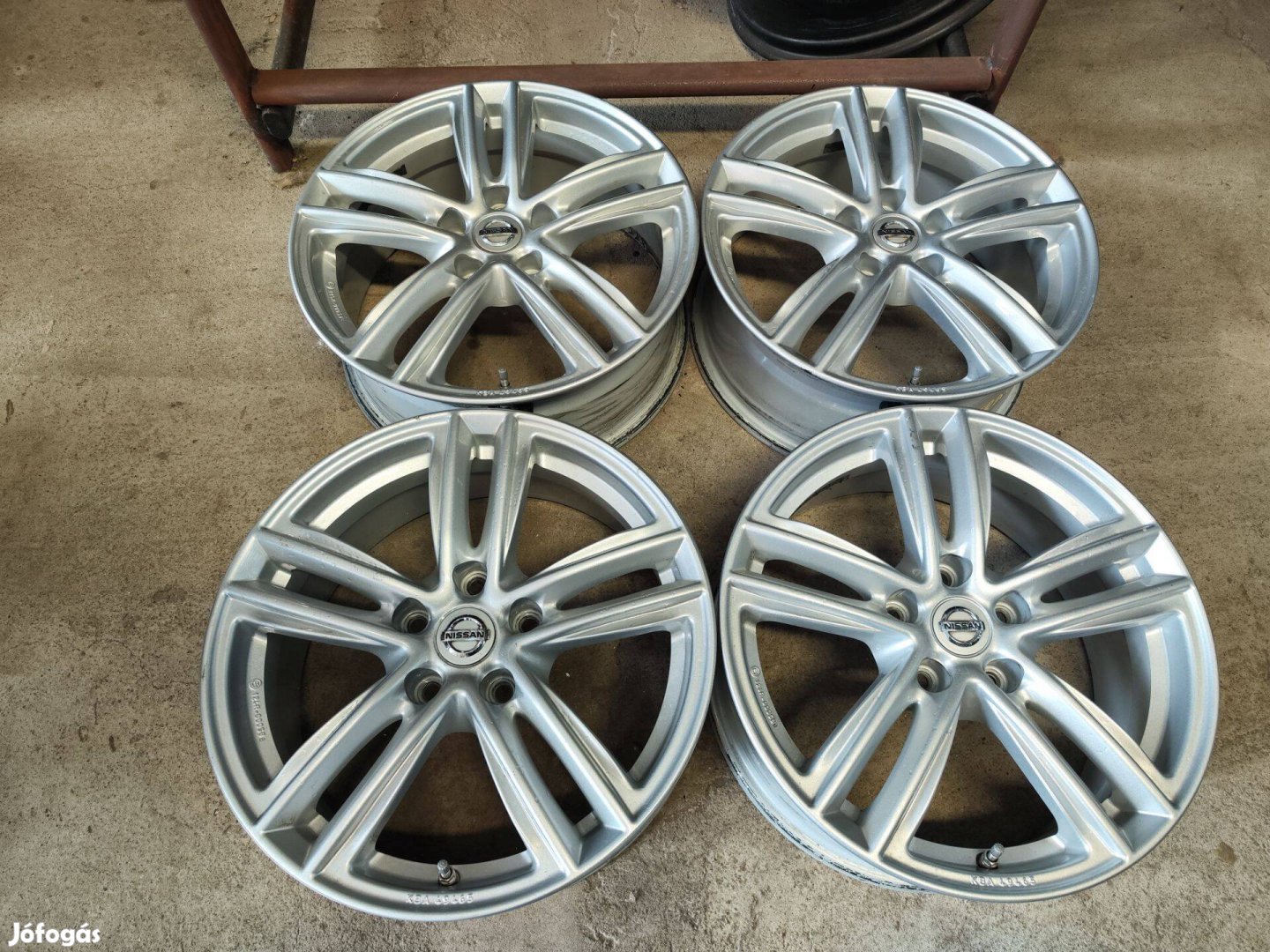 5x114,3 18" Brock Alufelni Felni +Nissan Tpms 90Garage #788