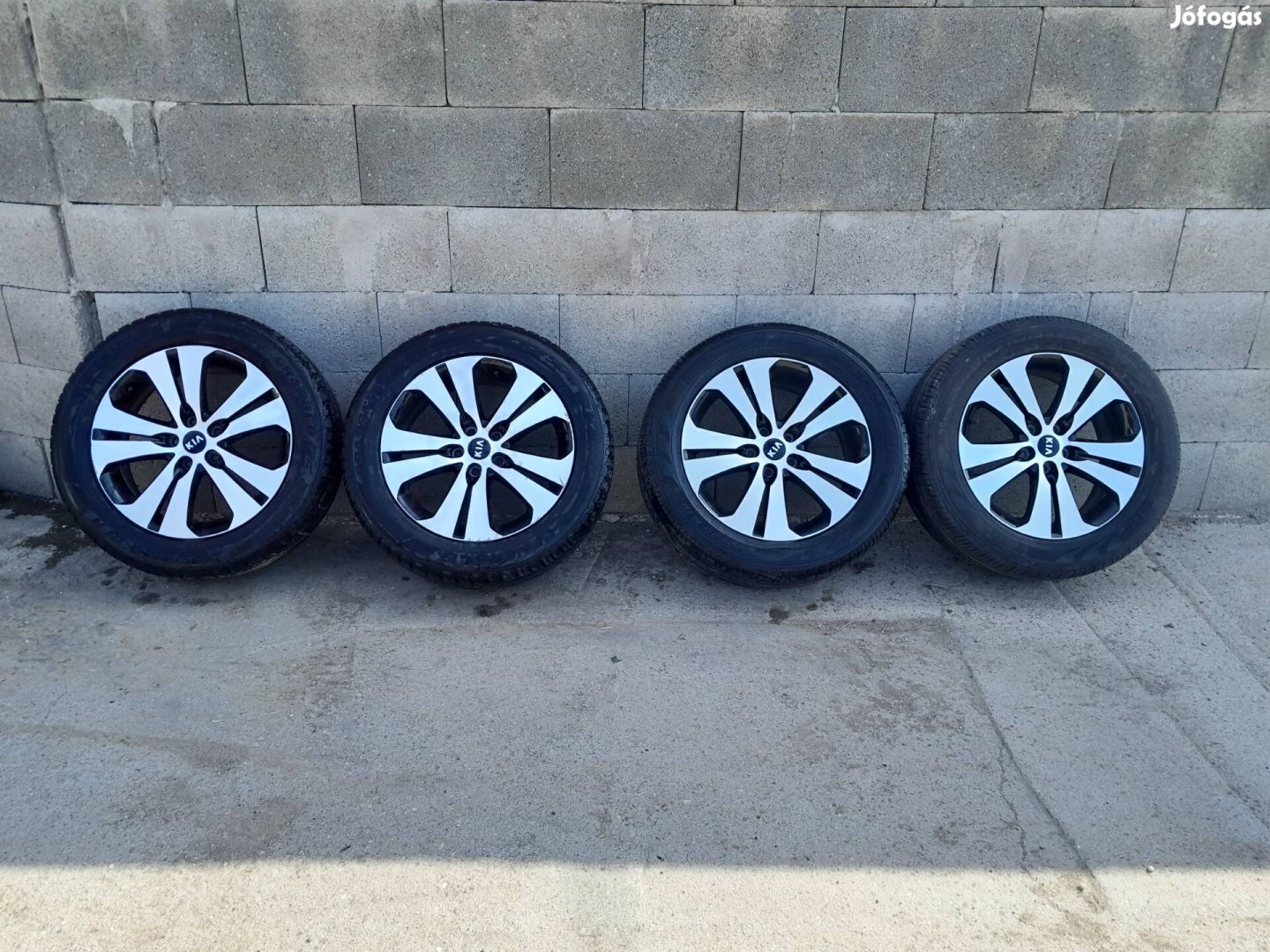 5x114,3 18" Kia Sportage  alufelni gumival