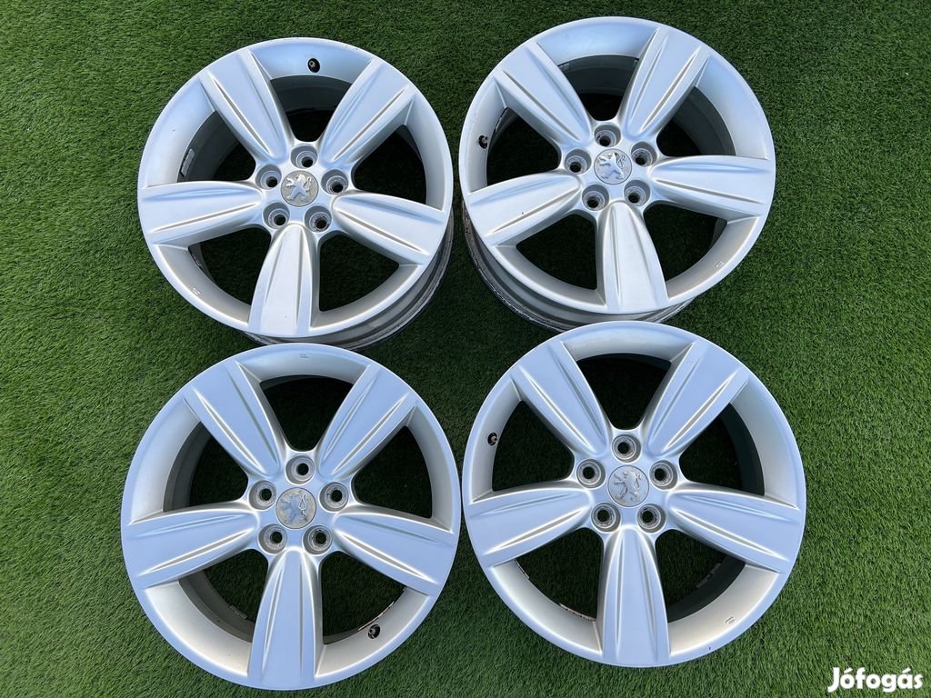 5x114.3 18" Peugeot, Mitsubishi gyári alufelni 7Jx18h2 ET38 (Peugeot