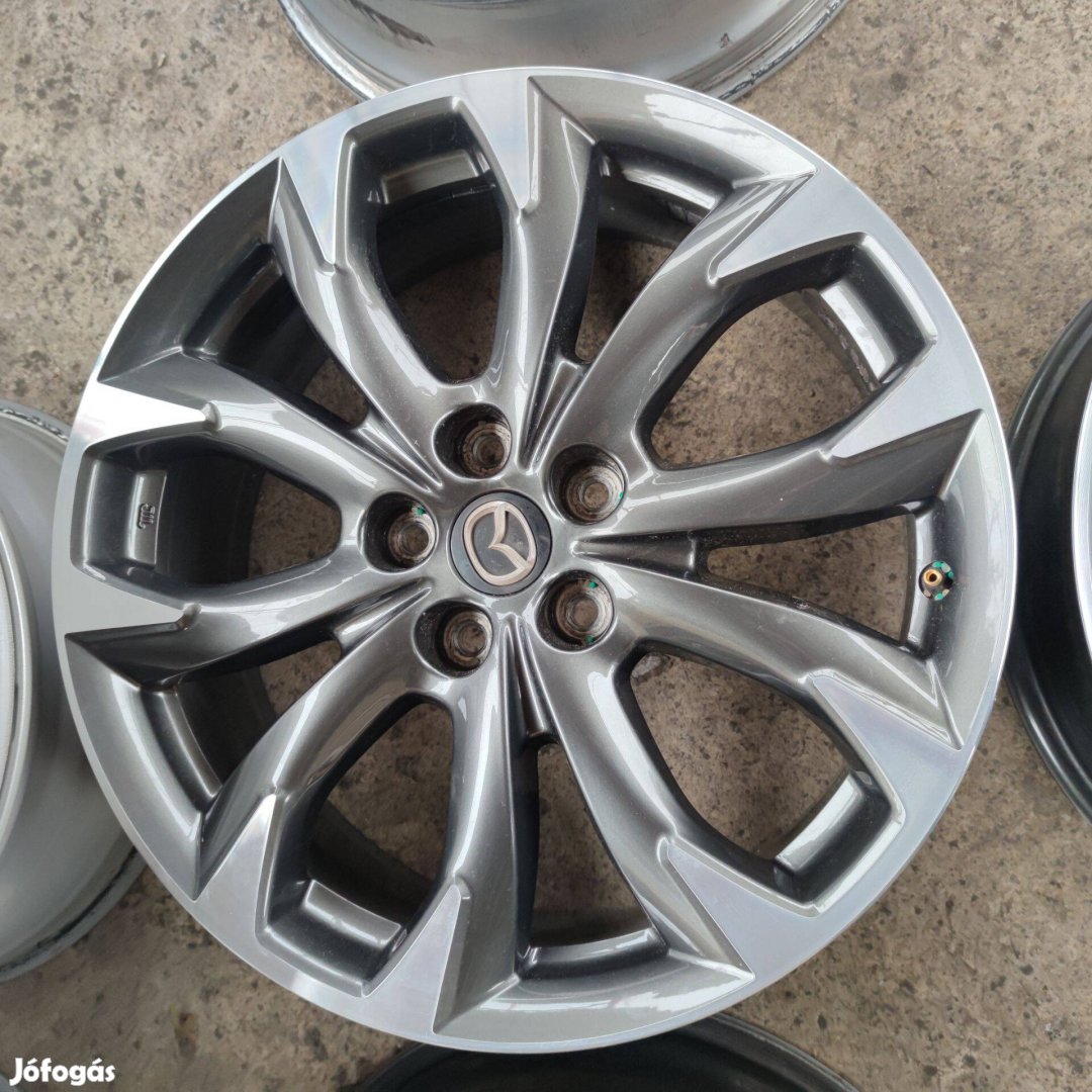 5x114,3 19 Gyári Mazda polír alufelni 190000ft a 4db/88/