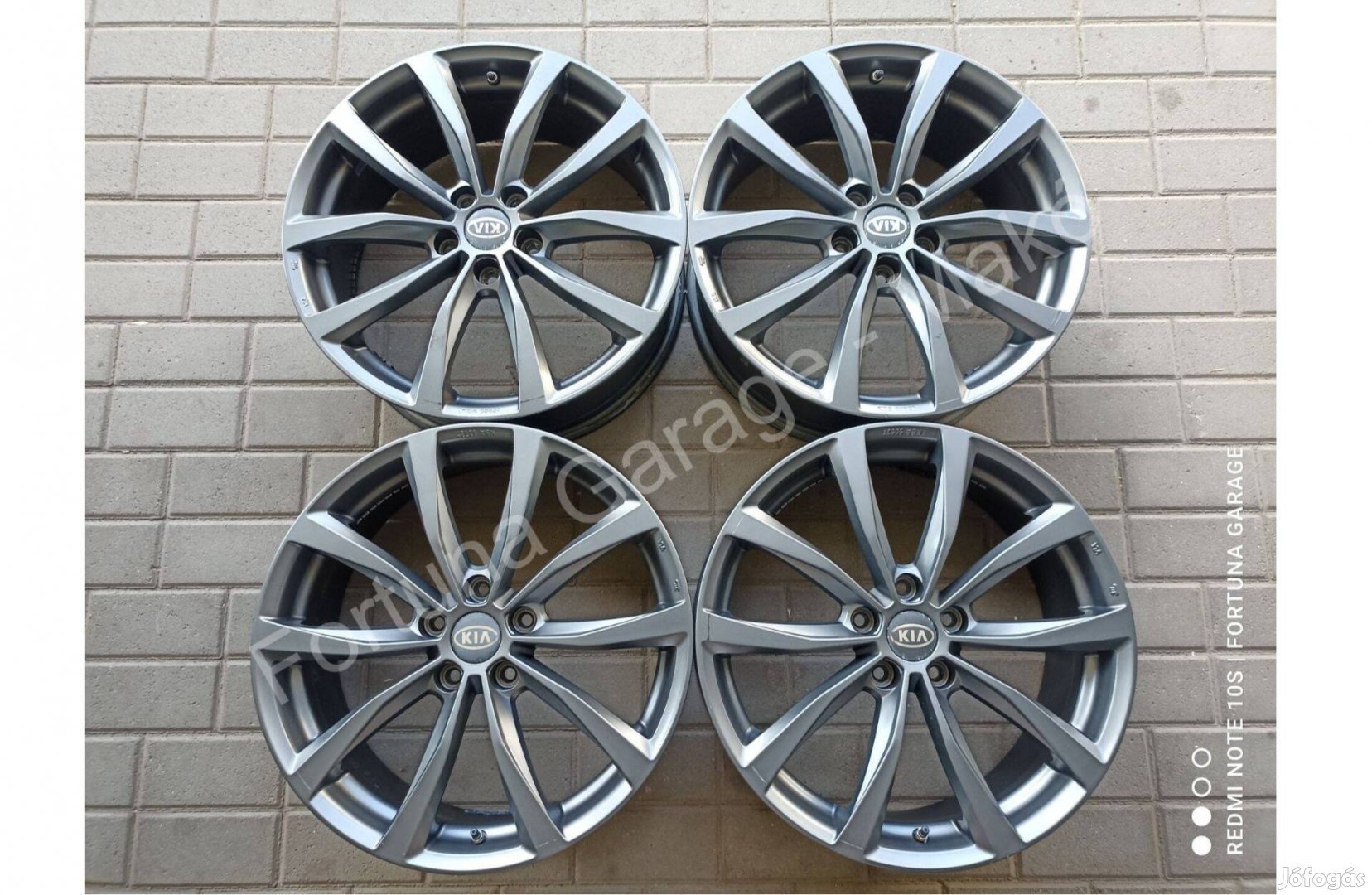 5x114,3 19" MAK 'Wolf' használt alufelni garnitúra +Tpms (KIA)