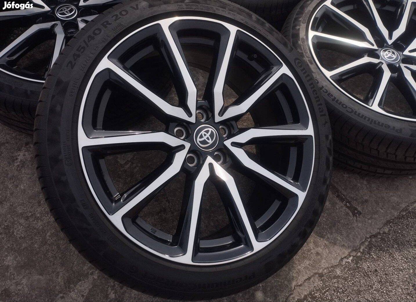 5x114,3 20 Toyota új C-HR gyári - Continental 245/40 r20 " nyári dot23