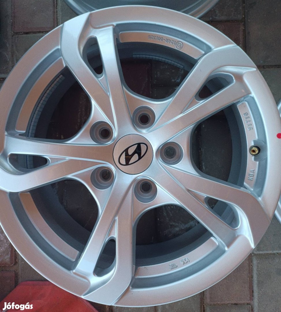 5x114,3 6,5x16" r16 et45 gyári,új Hyundai Kia alufelni garnitúra 
