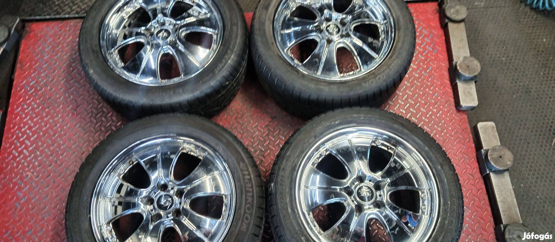 5x114.3 8x18 ET35 Barracuda króm felnik használható gumikkal