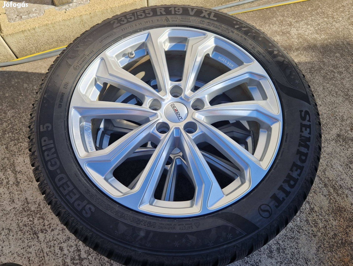 5x114.3 Dezent alufelni téligumival 19 coll Hyundai/Kia