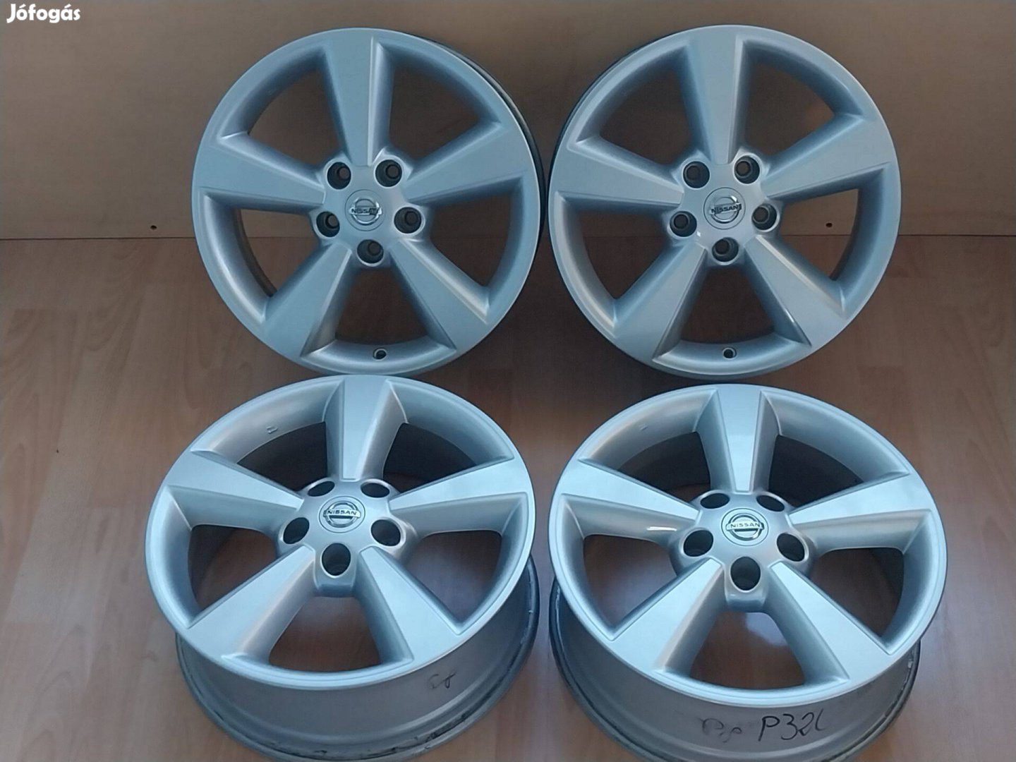 5x114,3 Gyári 17"-os Nissan Qashqai,Juke,Pulsar alufelni!