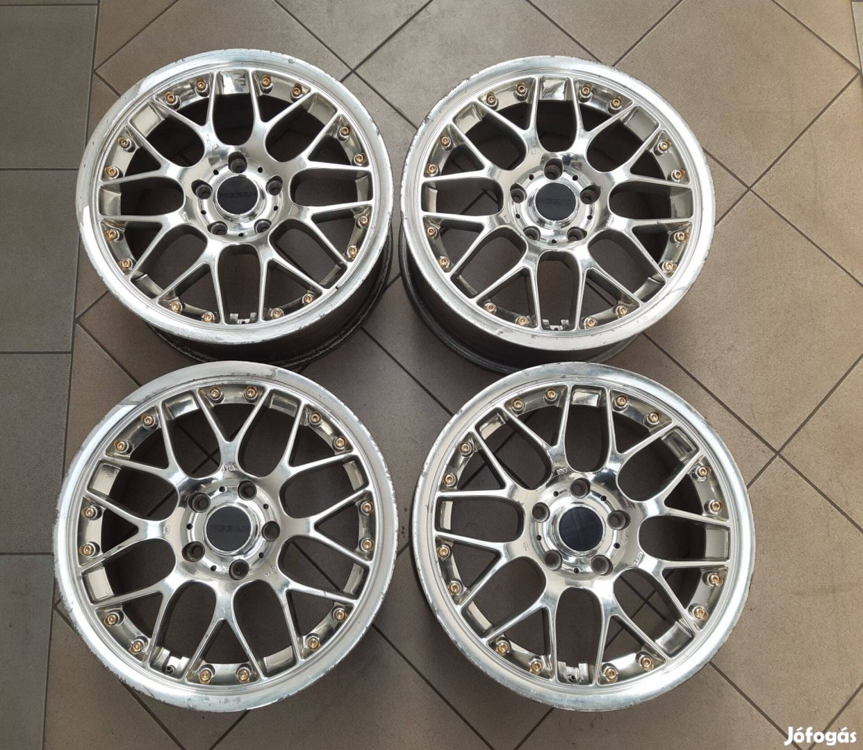 5x114,3 Hart Japan alufelni 7x17 ET48 Nissan Mazda Toyota Mitsubishi