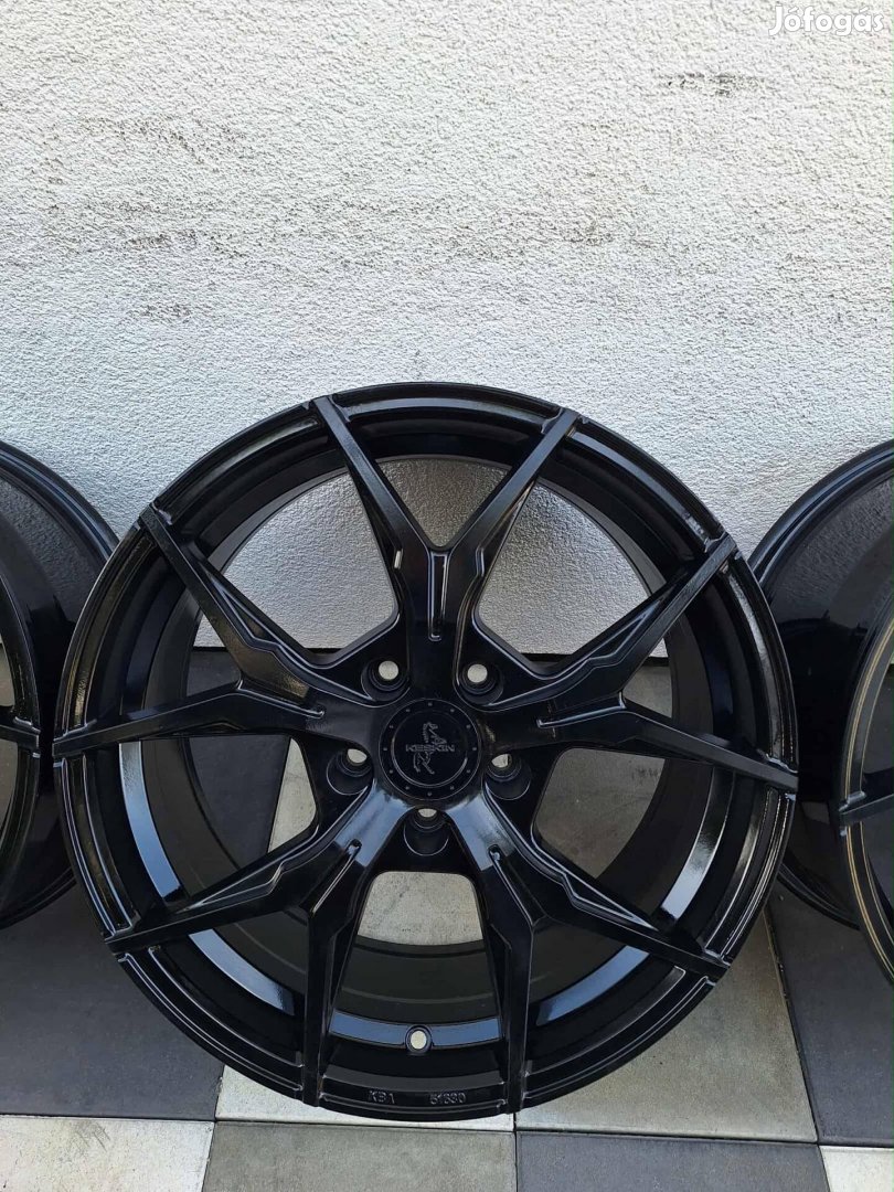 5x114.3 Keskin KT19 fekete 18 felni Toyota Honda Mazda Kia Tesla