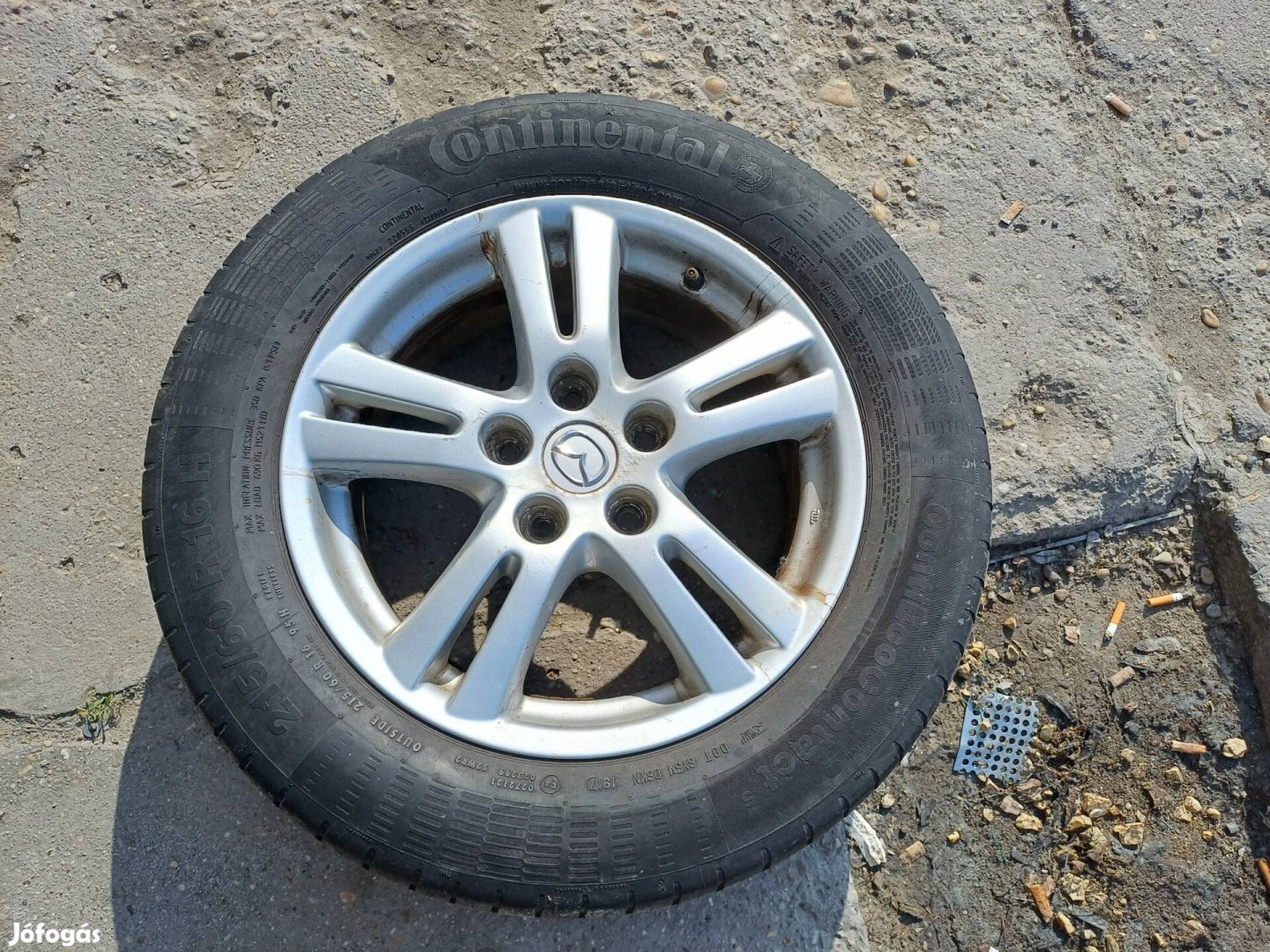 5x114.3 Mazda pótkerék
