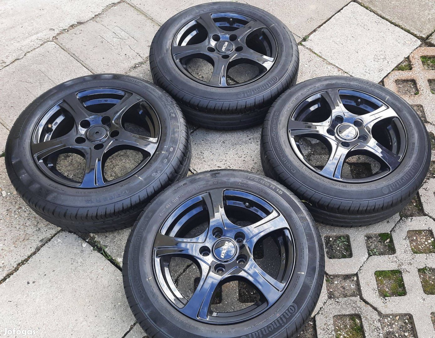 5x114.3 Oxxo Alufelni 15" Hyundai, Toyota