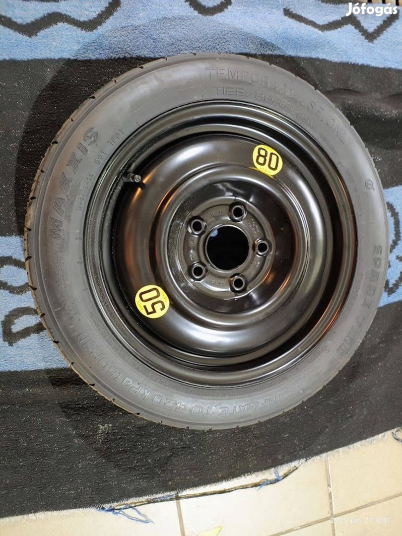5x114,3 R15 méretű mankókerék. KIA Hyundai Mazda Toyota stb