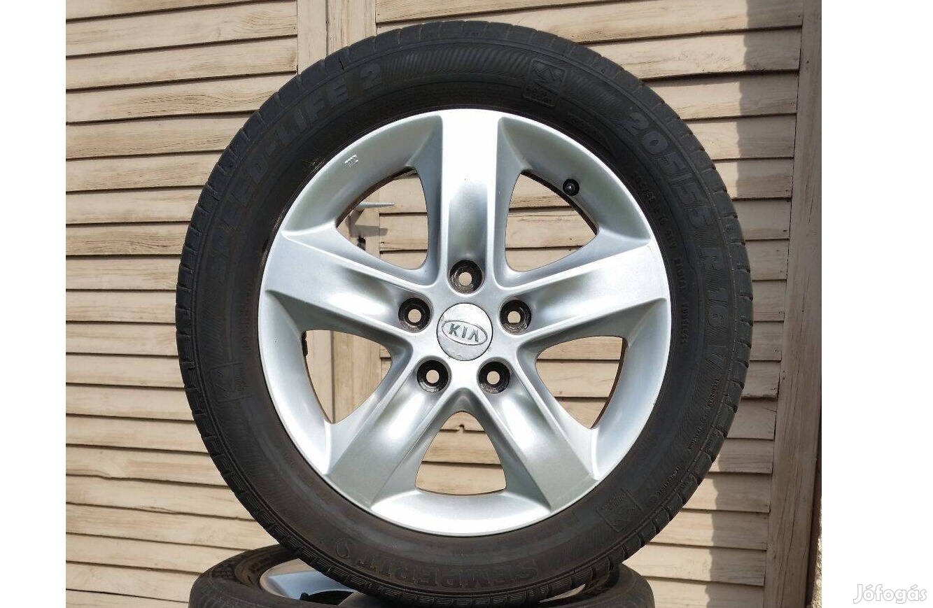 5x114,3 R16 Kia Alufelni 205/55 gumival Hyundai Mazda Mitsubishi