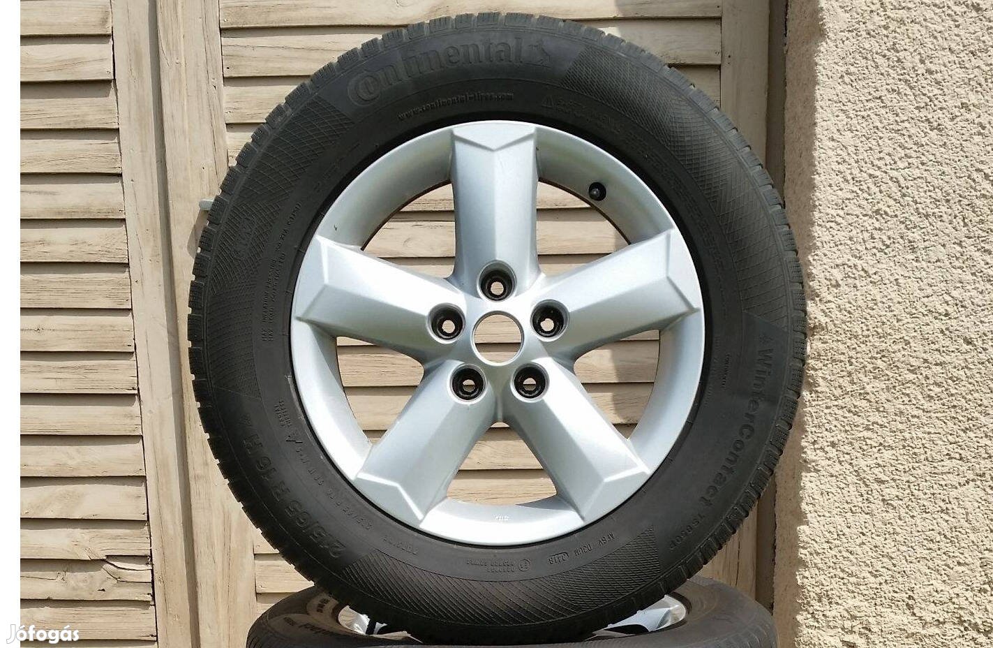 5x114,3 R16 Nissan Alufelni 215/65 gumival Dacia Renault Honda Toyota