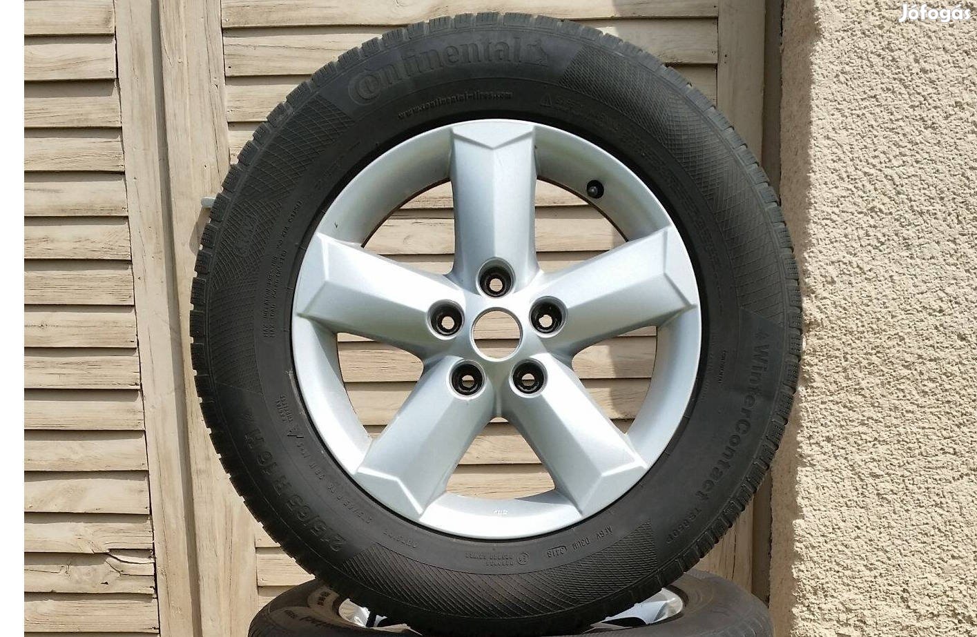 5x114,3 R16 Nissan Qashqai Alufelni 215/65 gumival Dacia Renault Honda