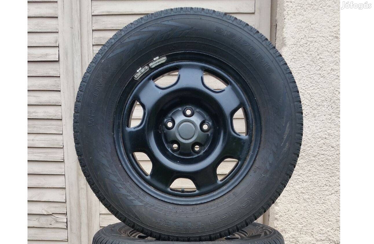 5x114,3 R16 Toyota Rav4 Felni 215/70 téli gumival Suzuki Vitara