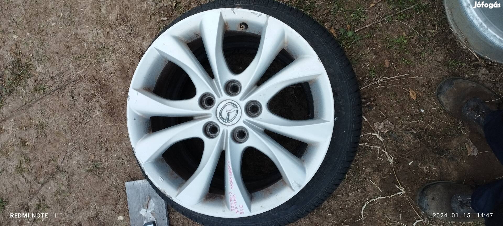5x114.3 R17 es eredeti mazda