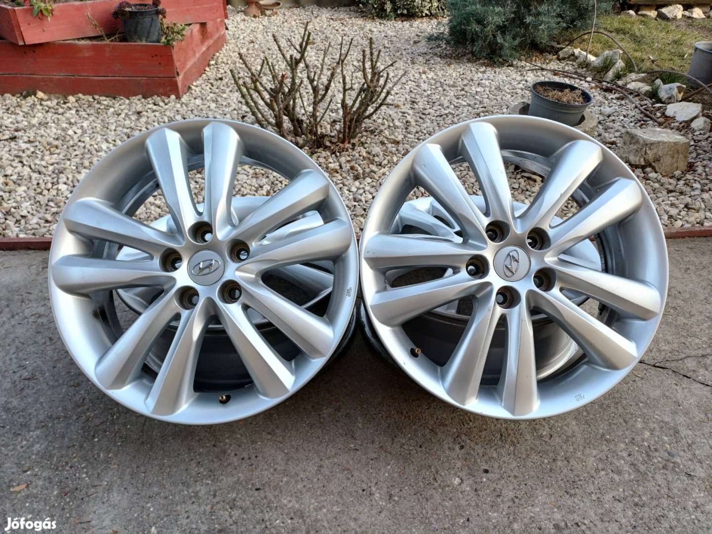 5x114,3 R18 gyári Hyundai alufelni szett