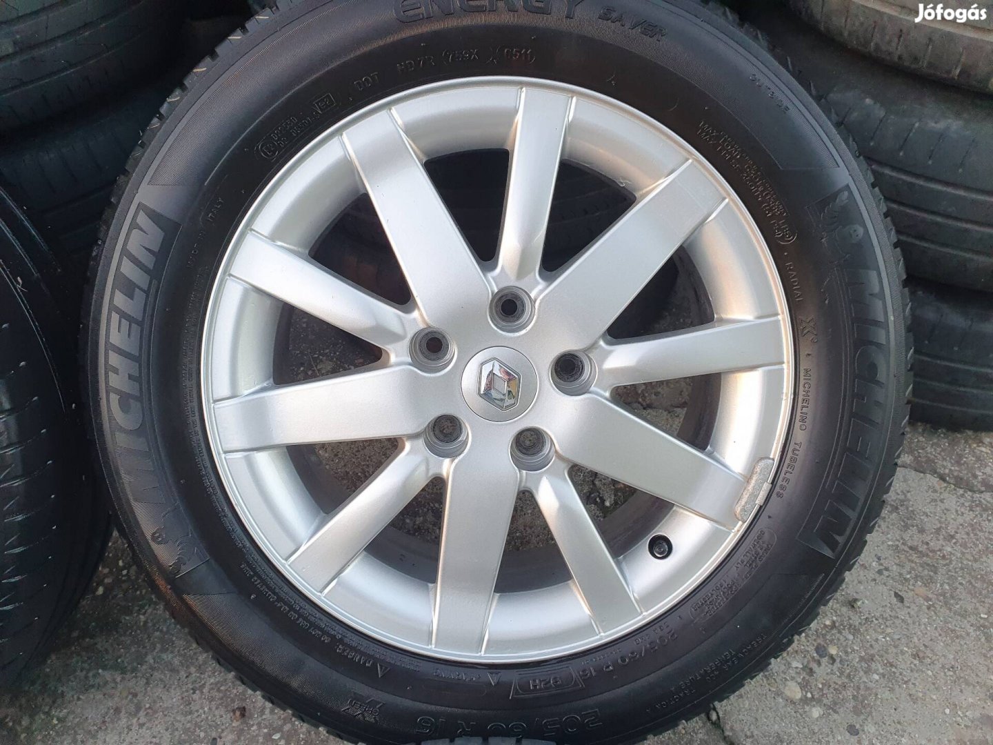 5x114,3 Renault Megane Scenic Fluence Duster alufelni 6,5x16 ET47 